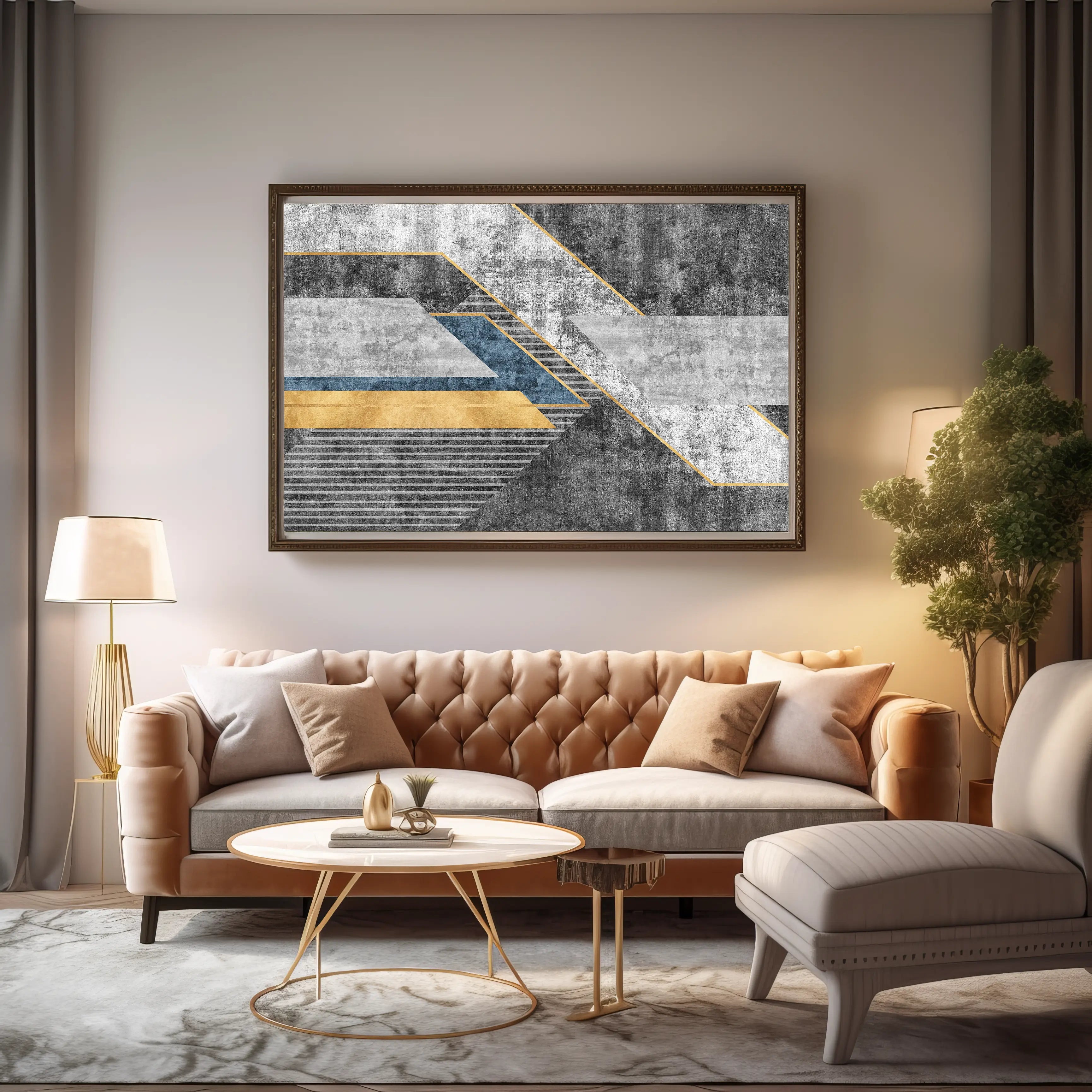 Abstract Canvas Wall Art SAD1963