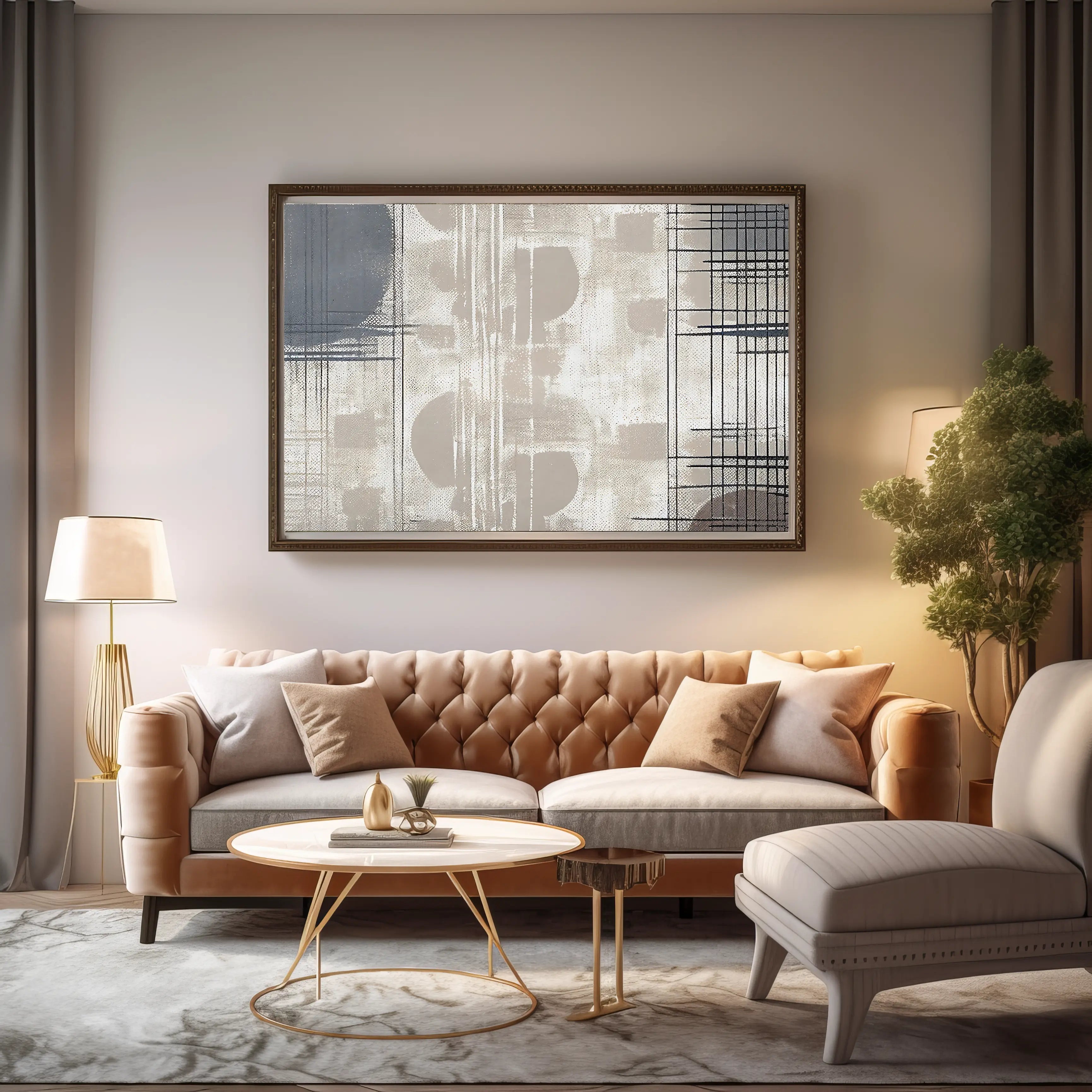 Abstract Canvas Wall Art SAD1924