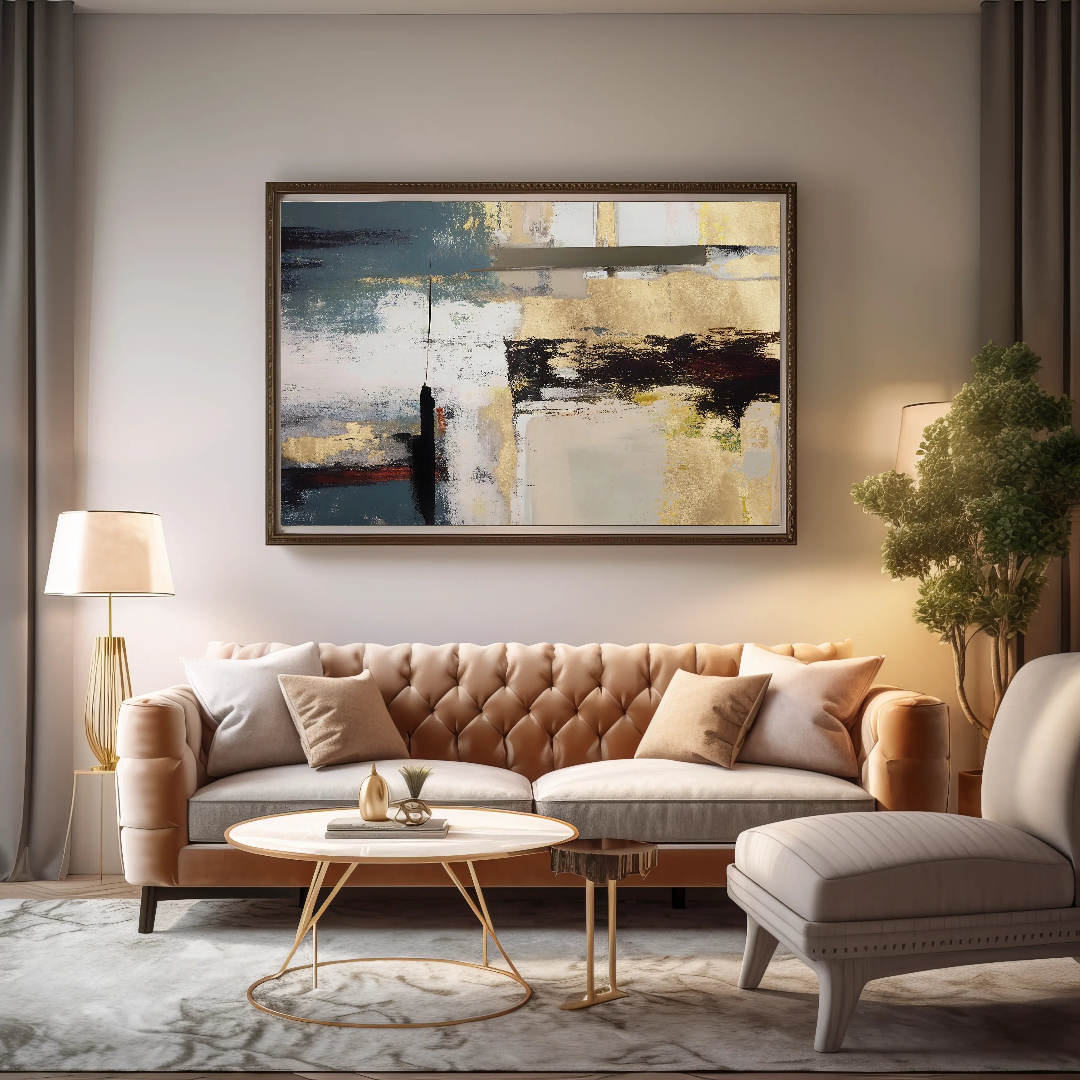 Abstract Canvas Wall Art SAD1937