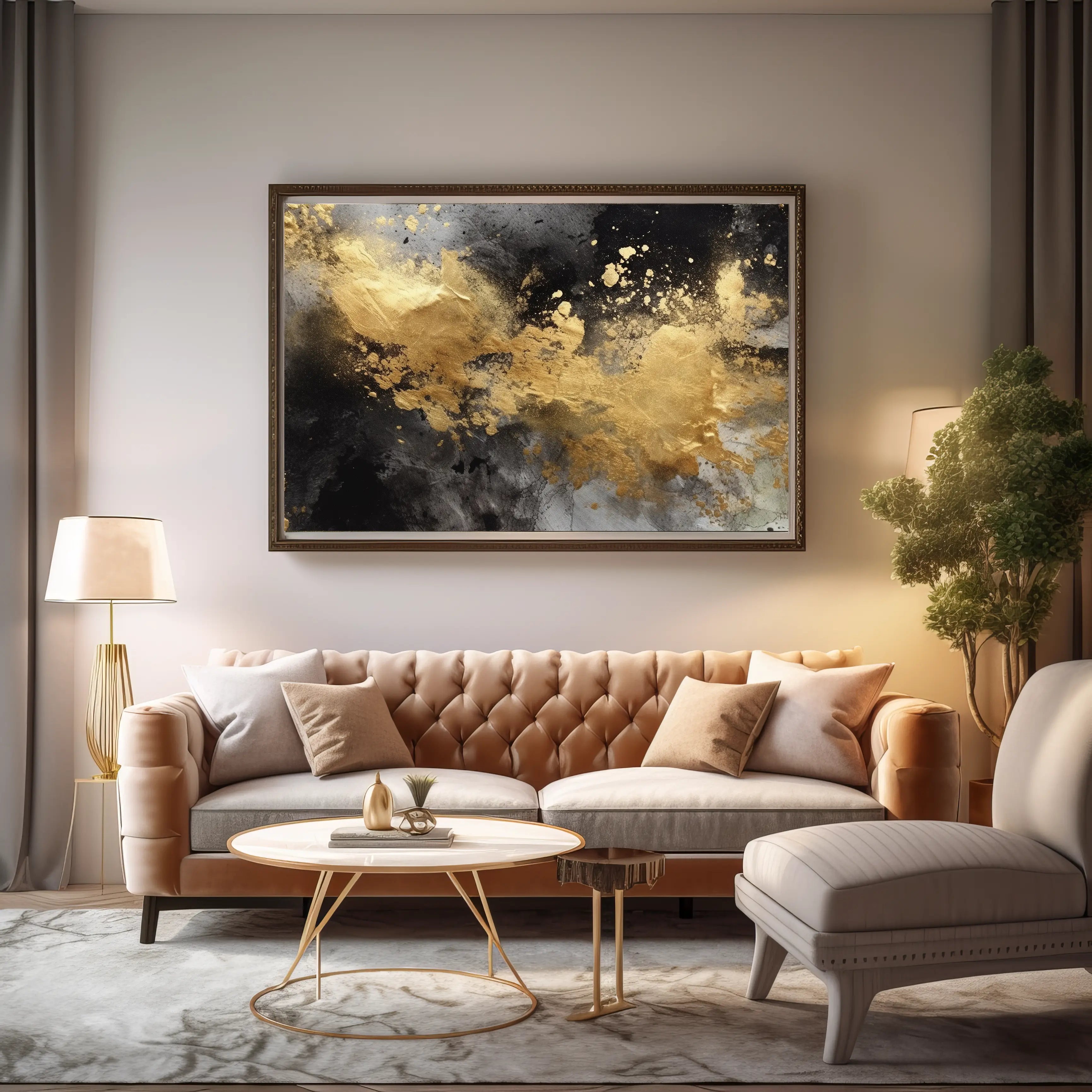 Abstract Canvas Wall Art SAD1451