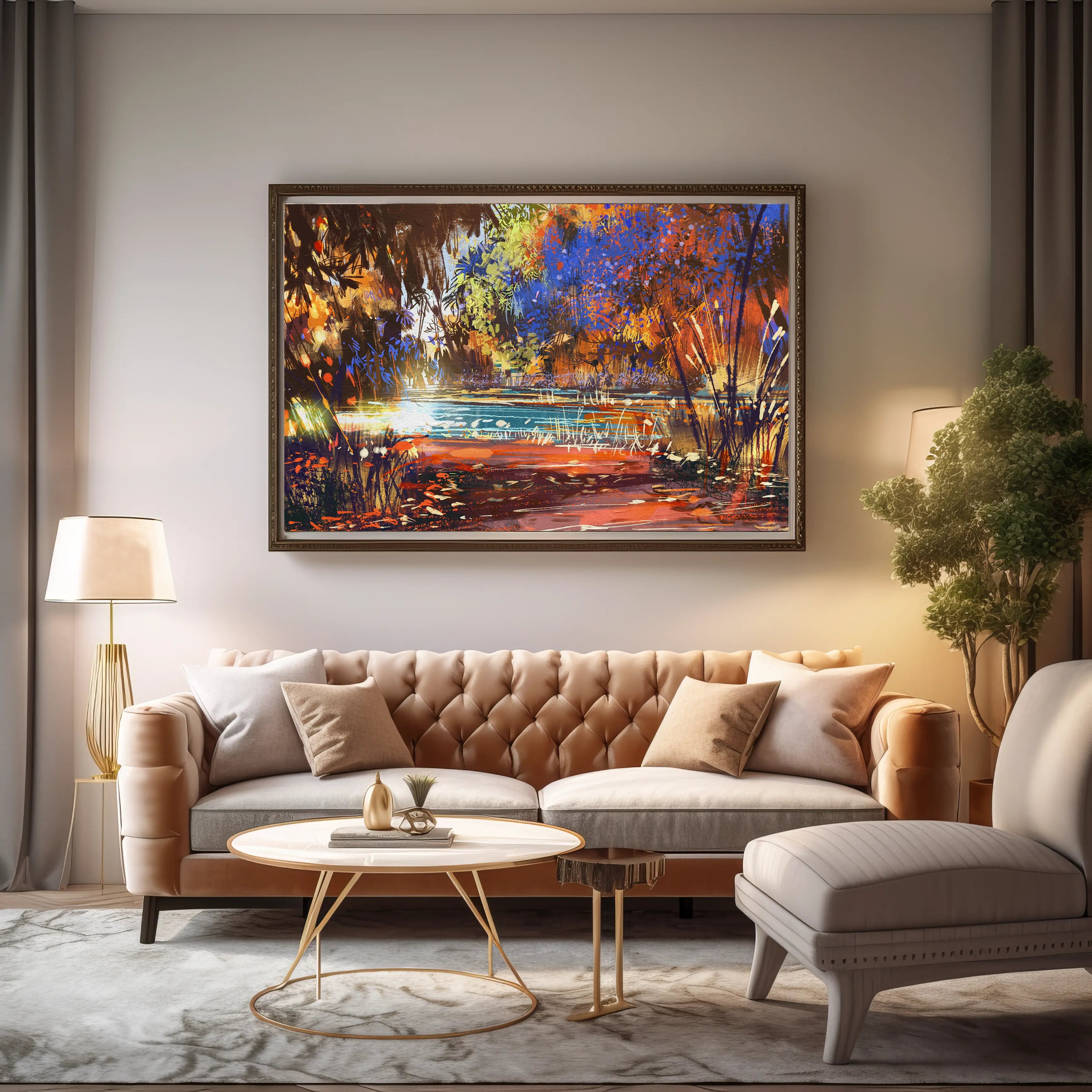 Landscape Canvas Wall Art SAD687