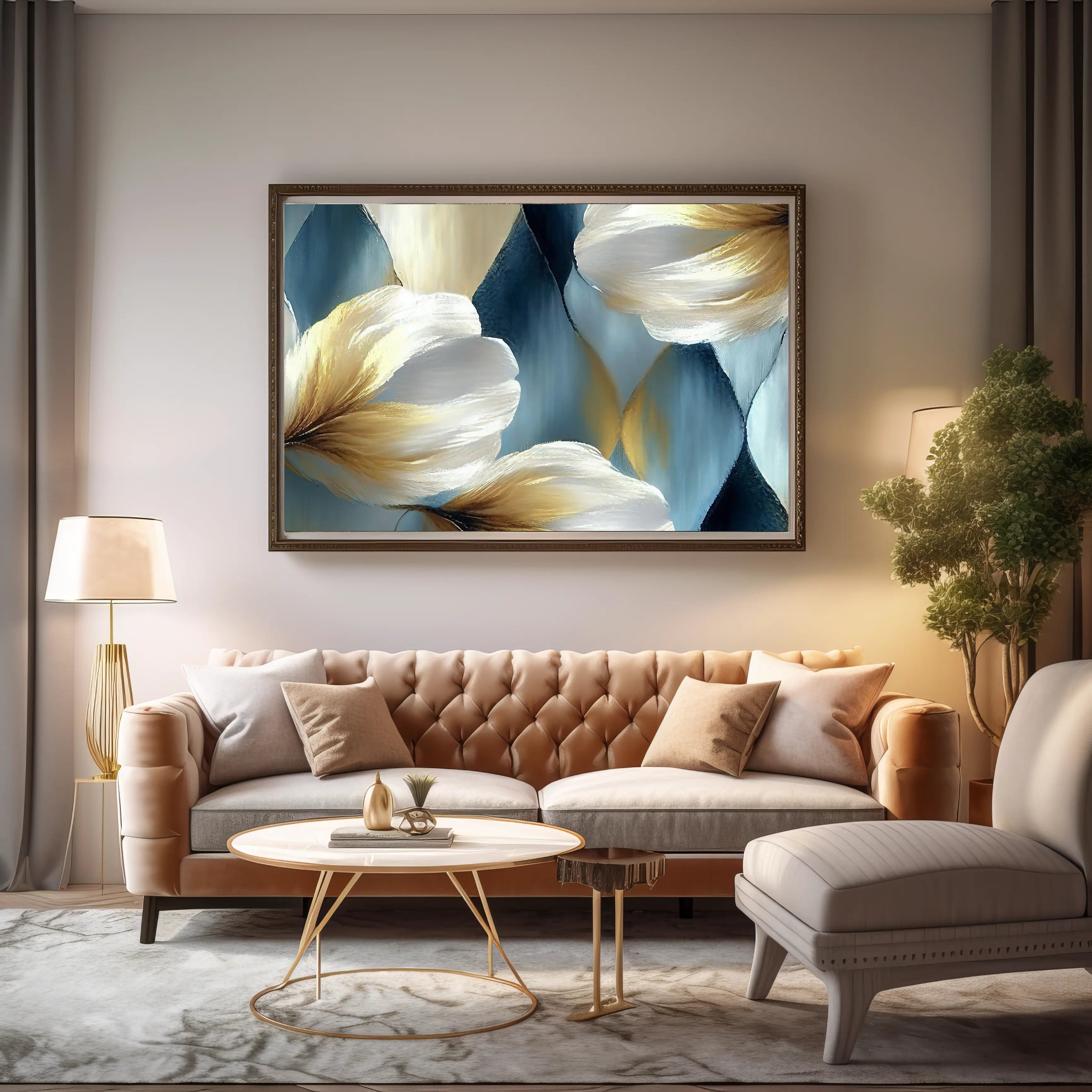Floral Canvas Wall Art SAD734