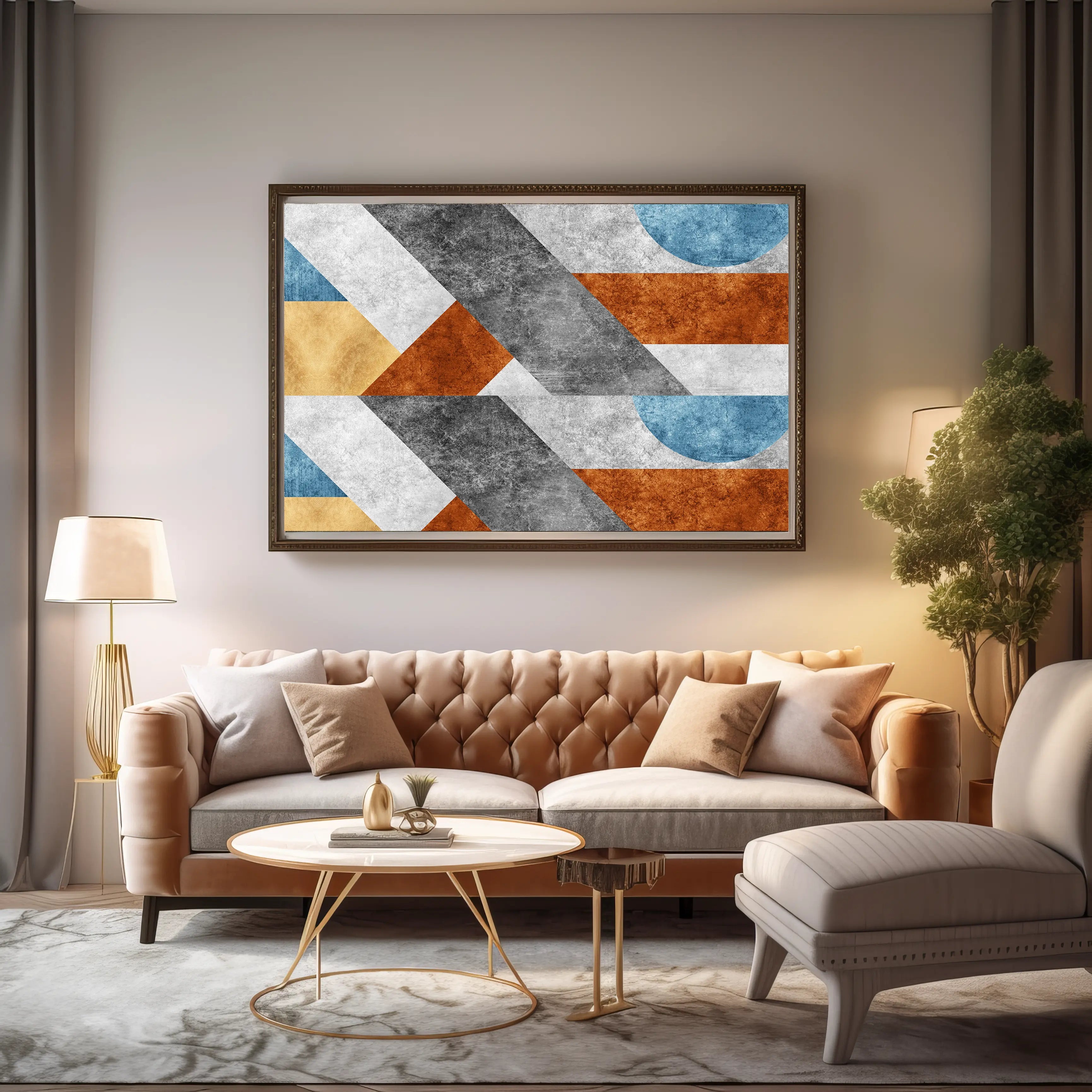 Abstract Canvas Wall Art SAD2172