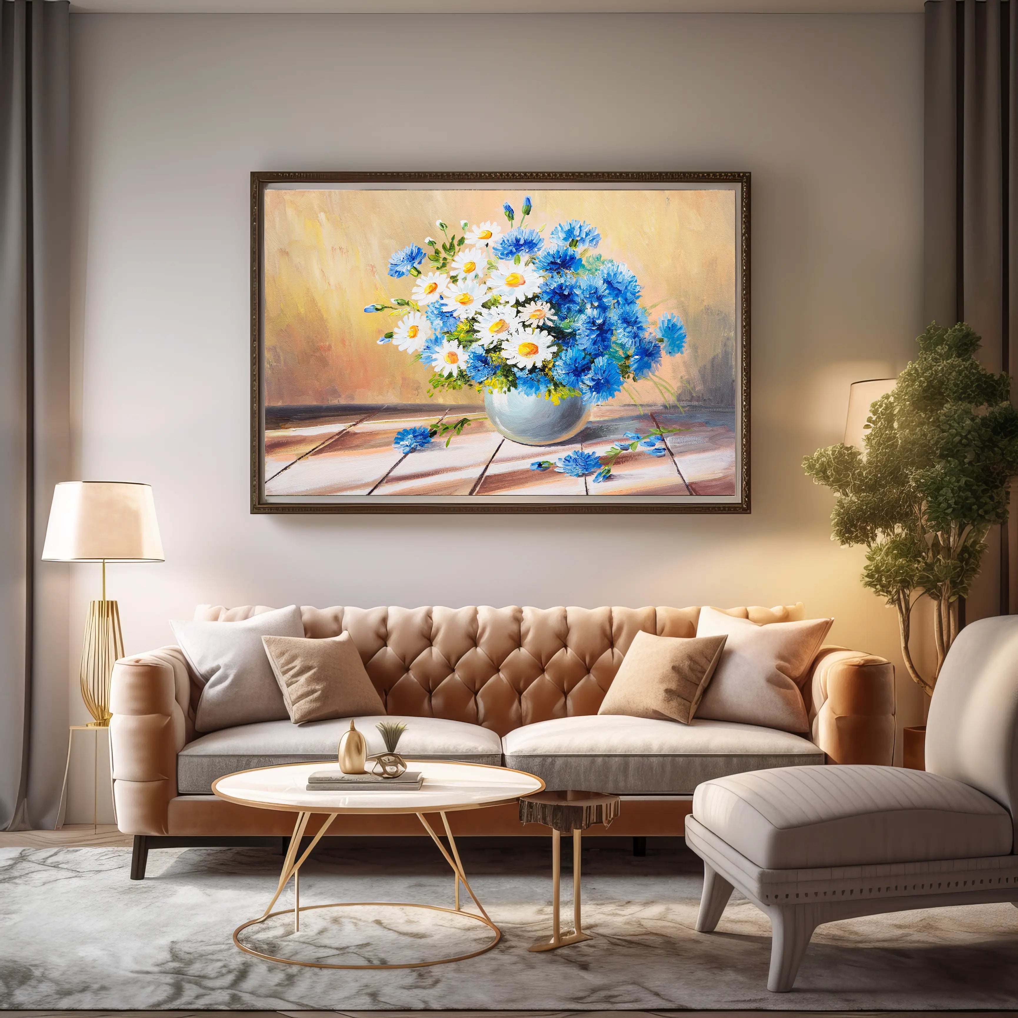 Floral Canvas Wall Art SAD948