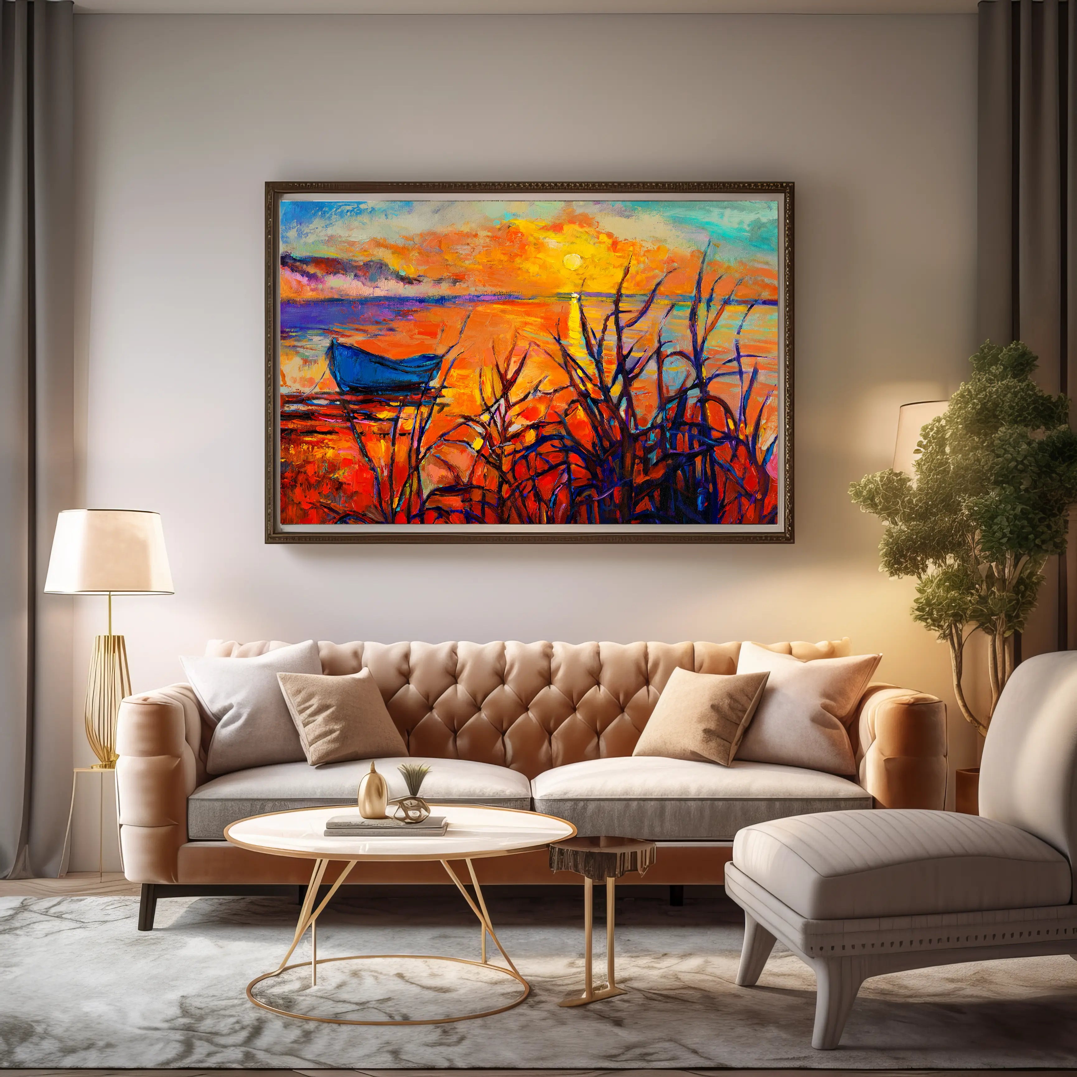 Landscape Canvas Wall Art SAD815