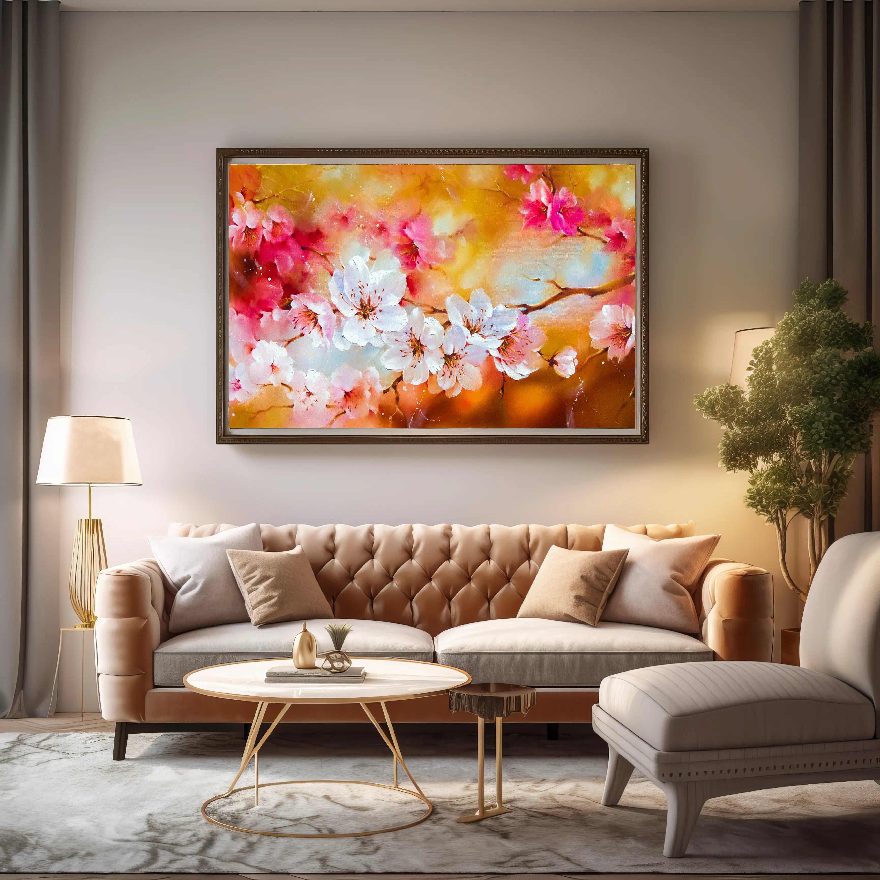 Floral Canvas Wall Art SAD1170