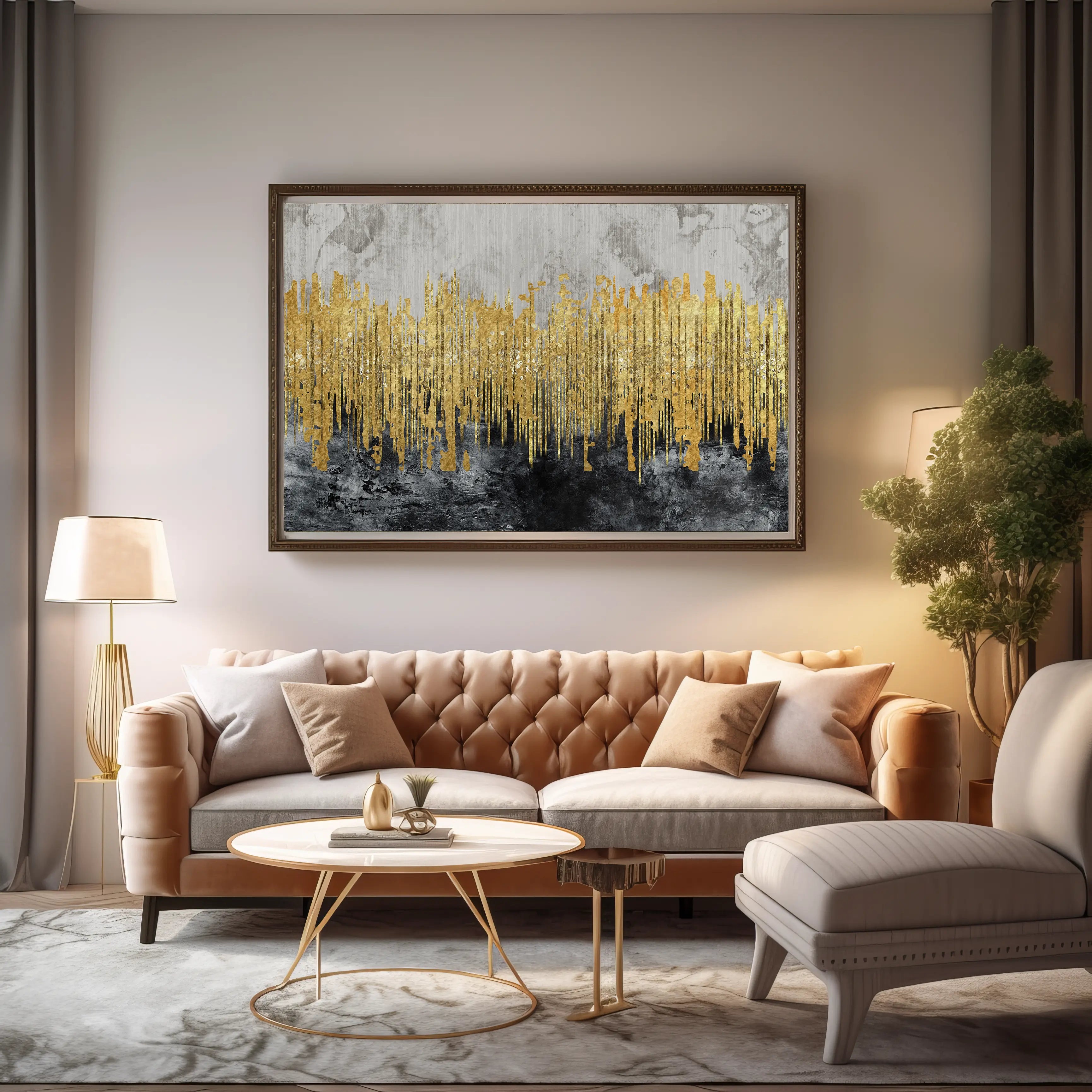 Abstract Canvas Wall Art SAD944