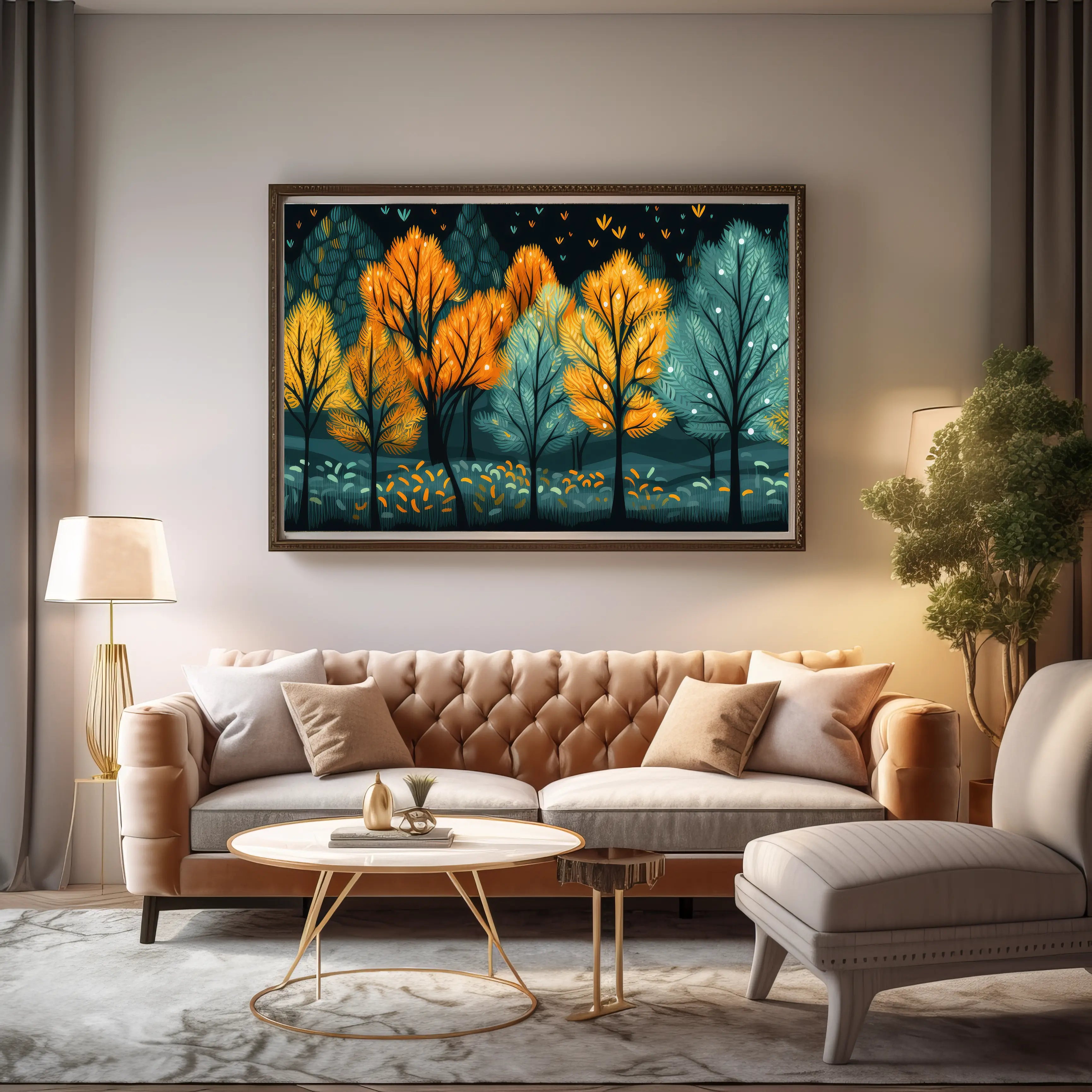 Landscape Canvas Wall Art SAD611