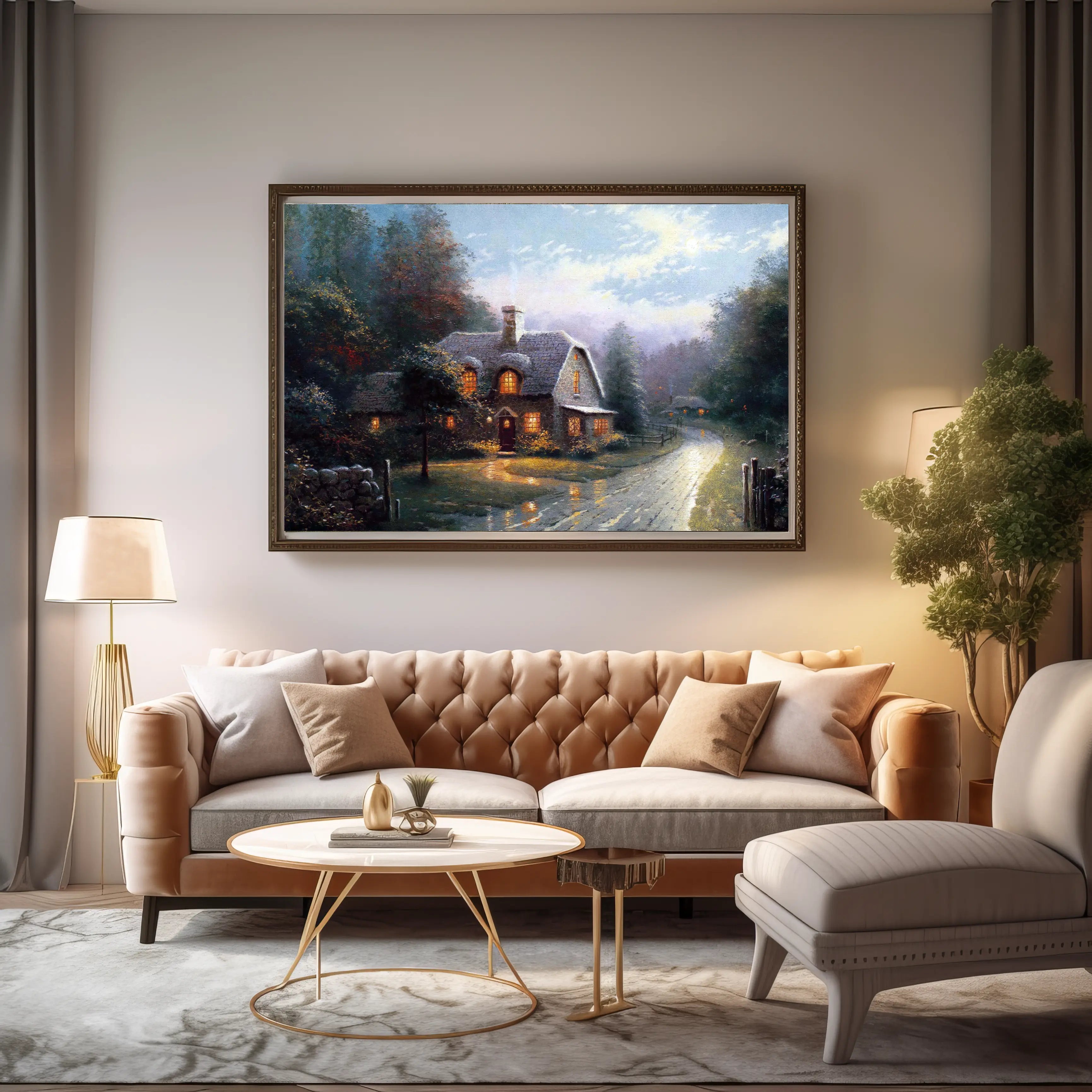 Landscape Canvas Wall Art SAD536