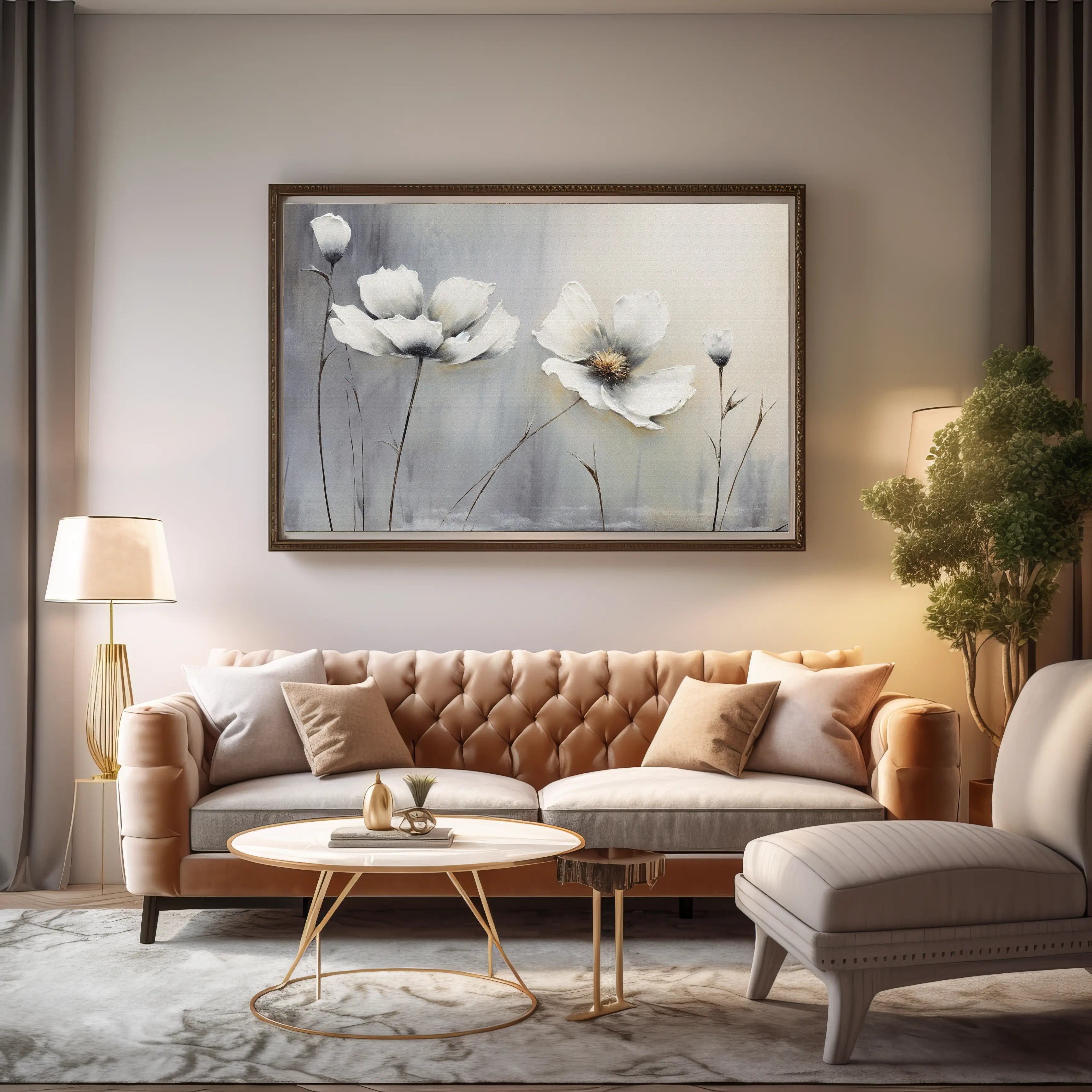 Floral Canvas Wall Art SAD554