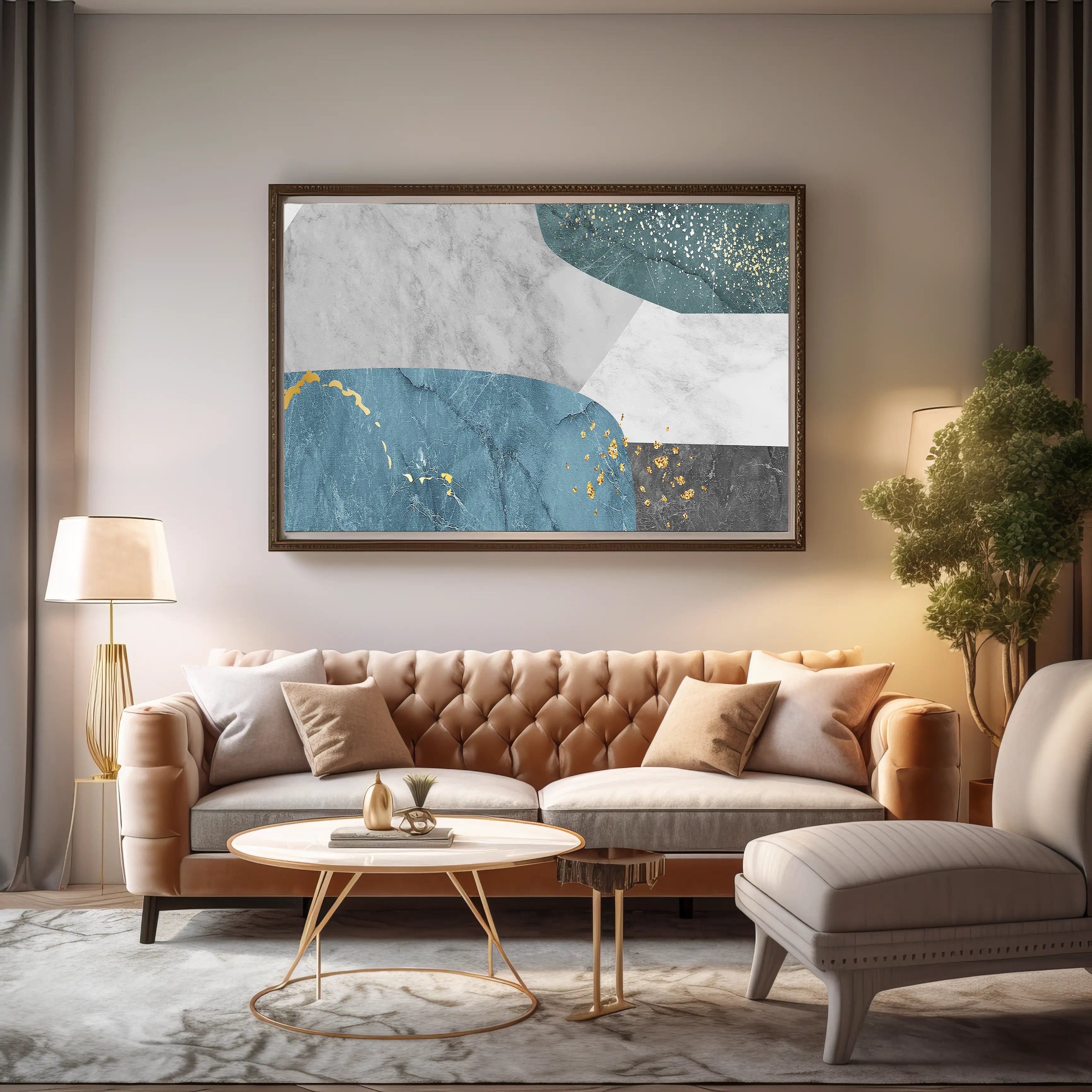 Abstract Canvas Wall Art SAD2181