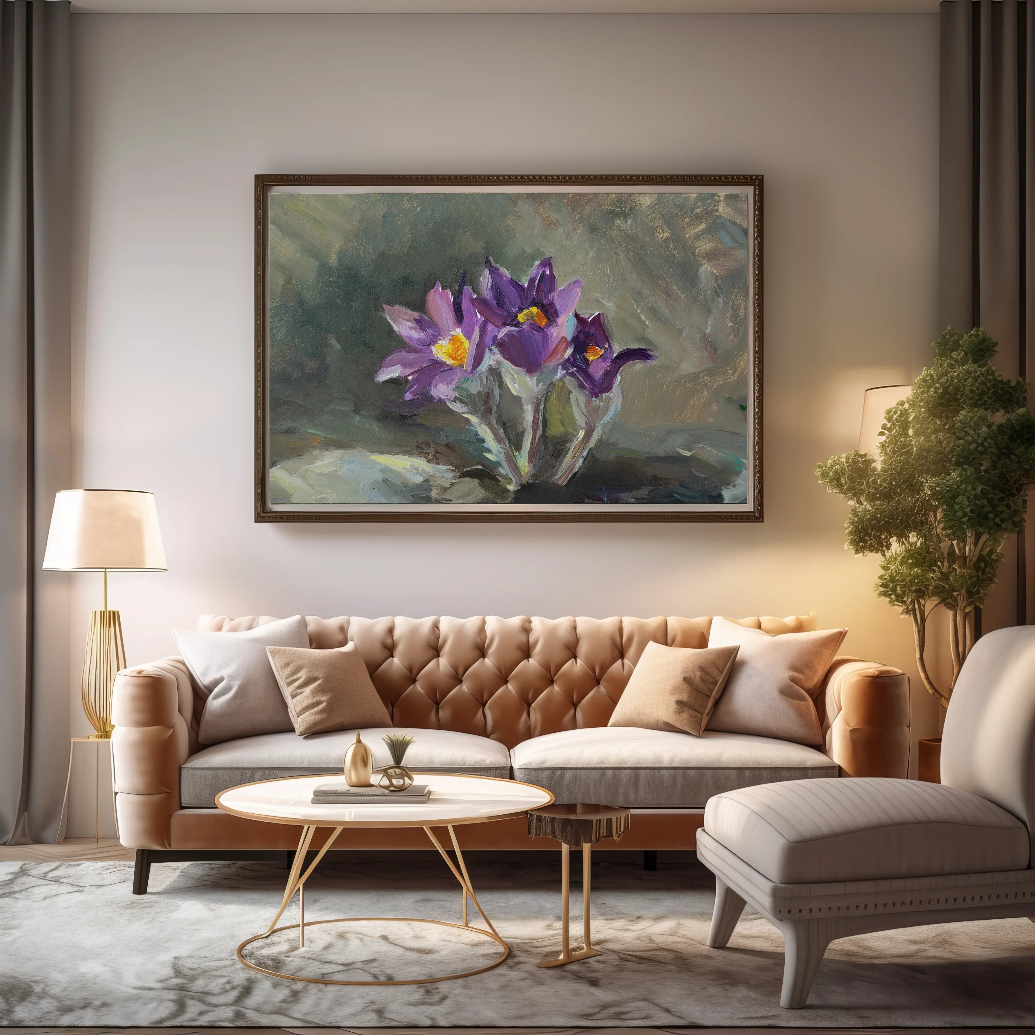 Floral Canvas Wall Art SAD714