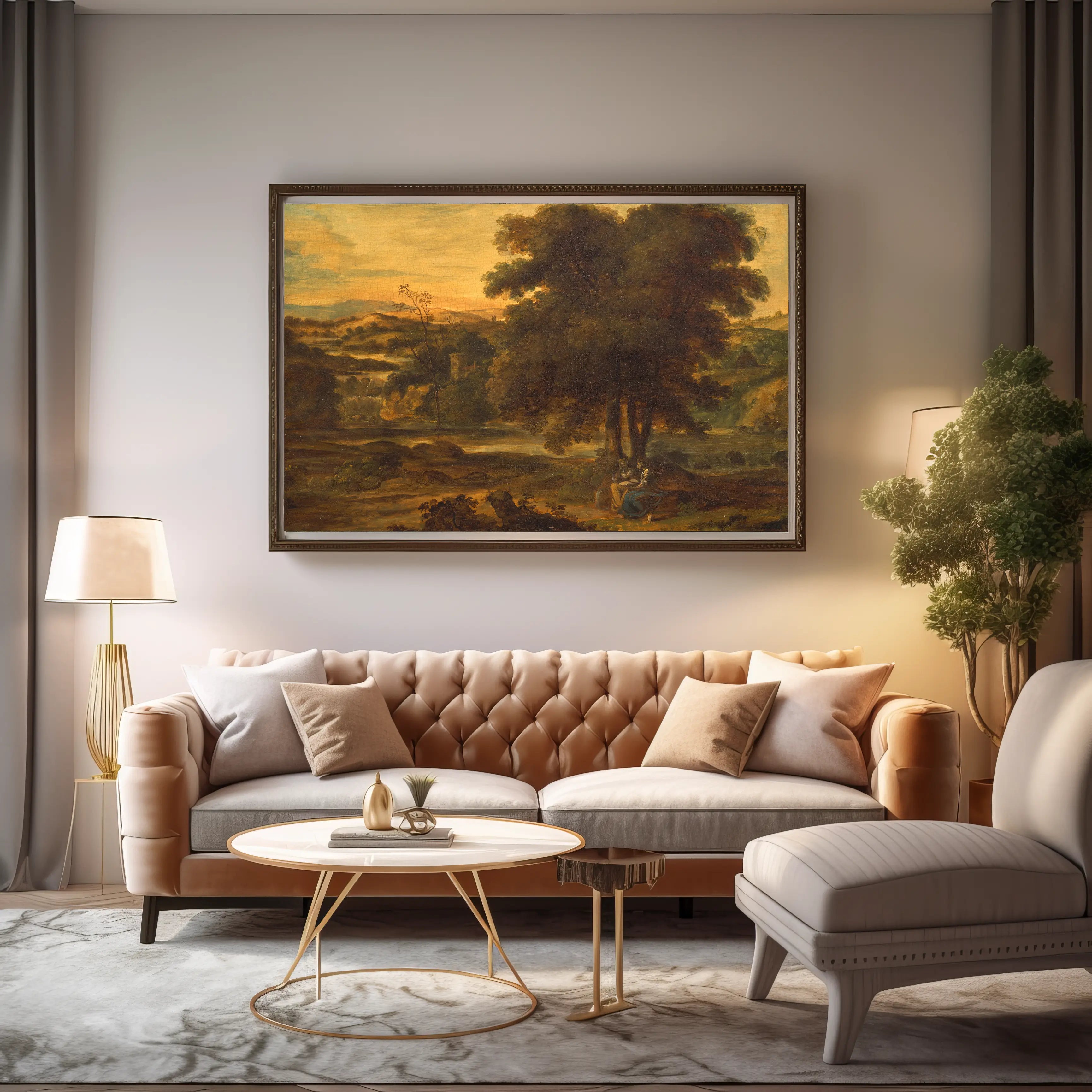 Classical Landscape by Alexander Runciman
