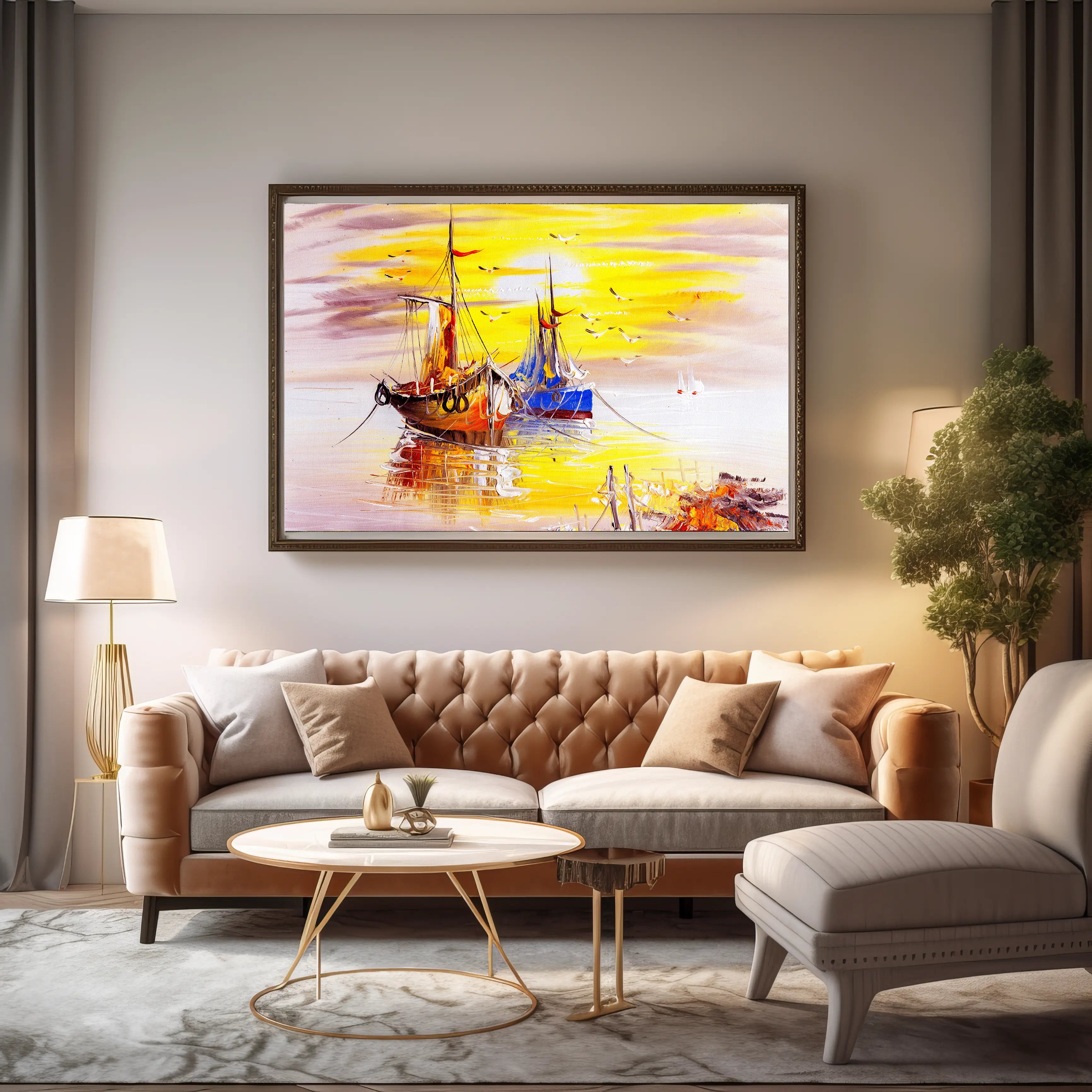 Landscape Canvas Wall Art SAD835