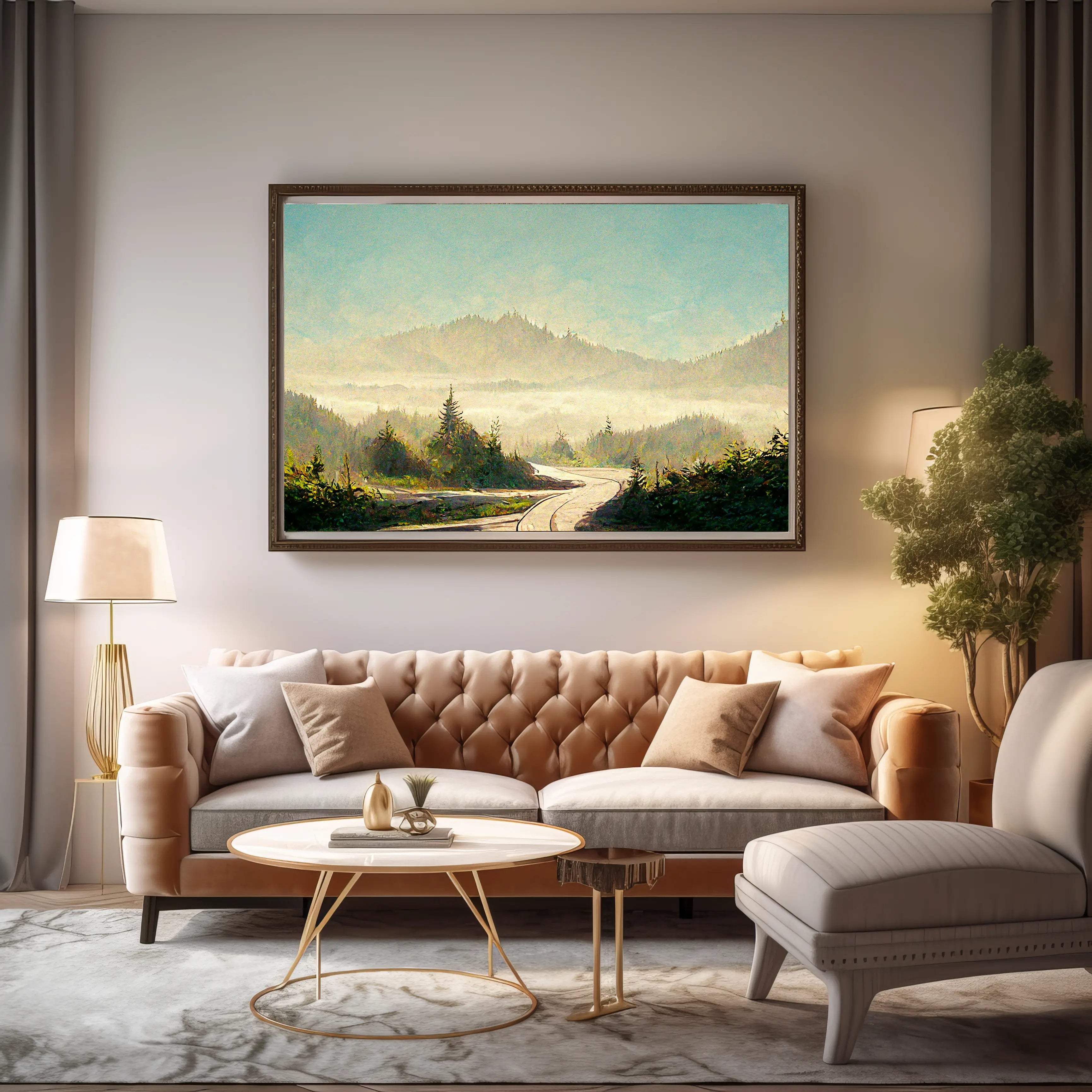 Landscape Canvas Wall Art SAD691