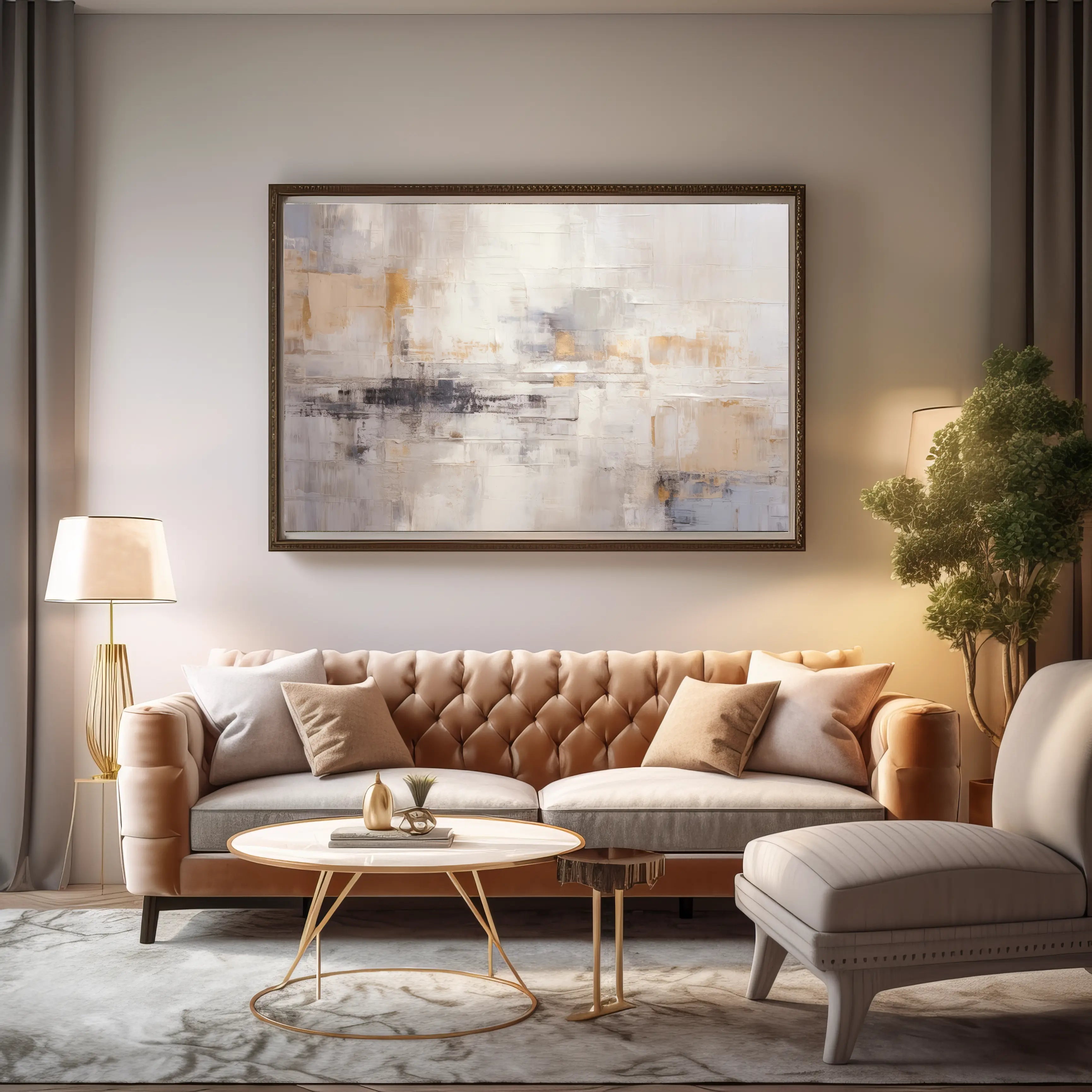 Abstract Canvas Wall Art SAD947