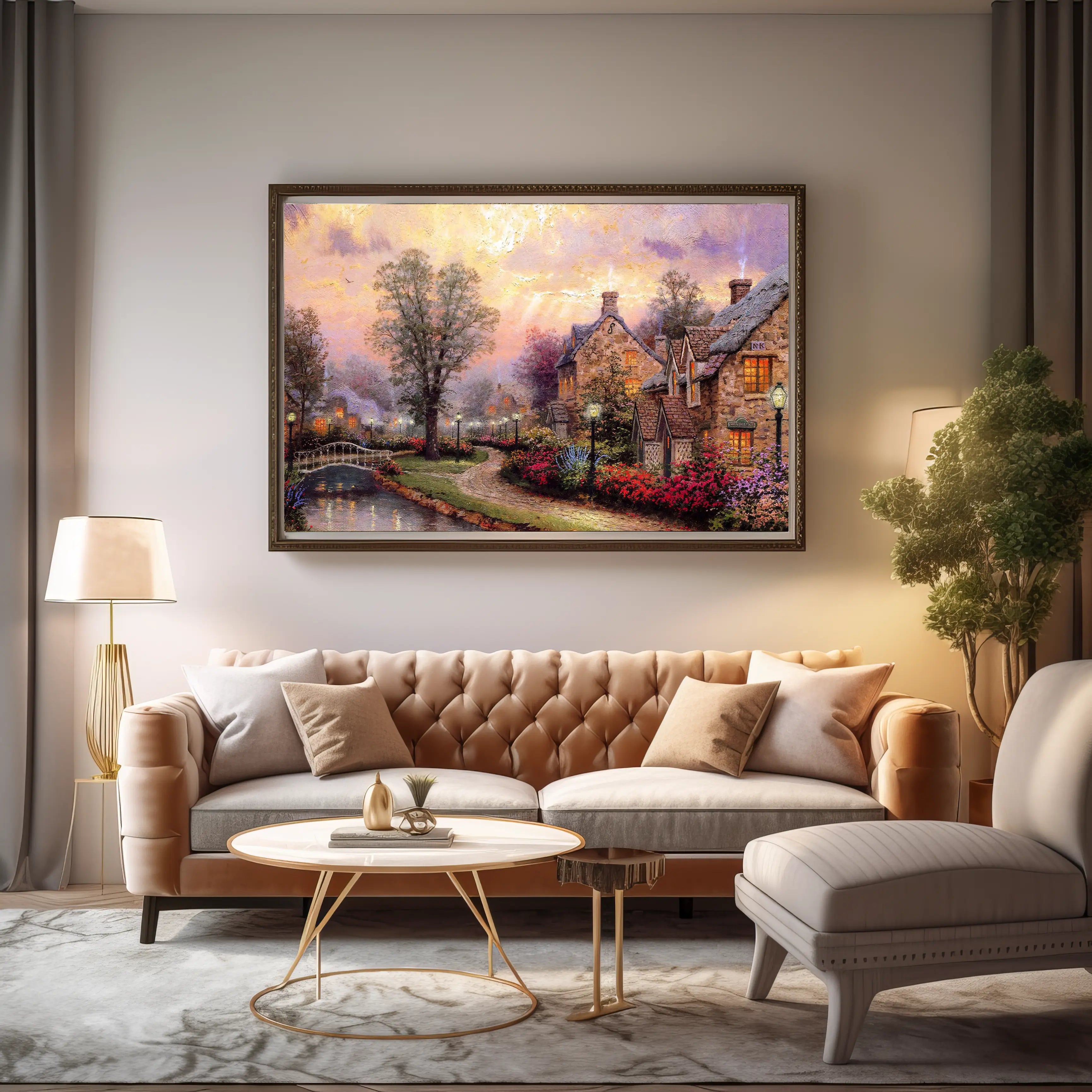 Landscape Canvas Wall Art SAD515