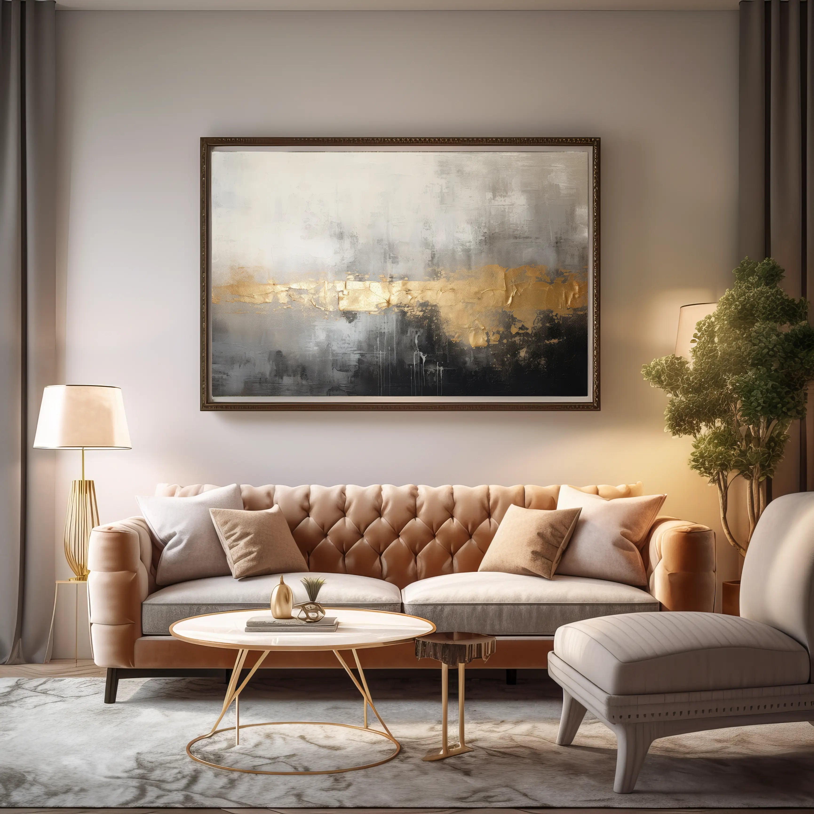 Abstract Canvas Wall Art SAD1034