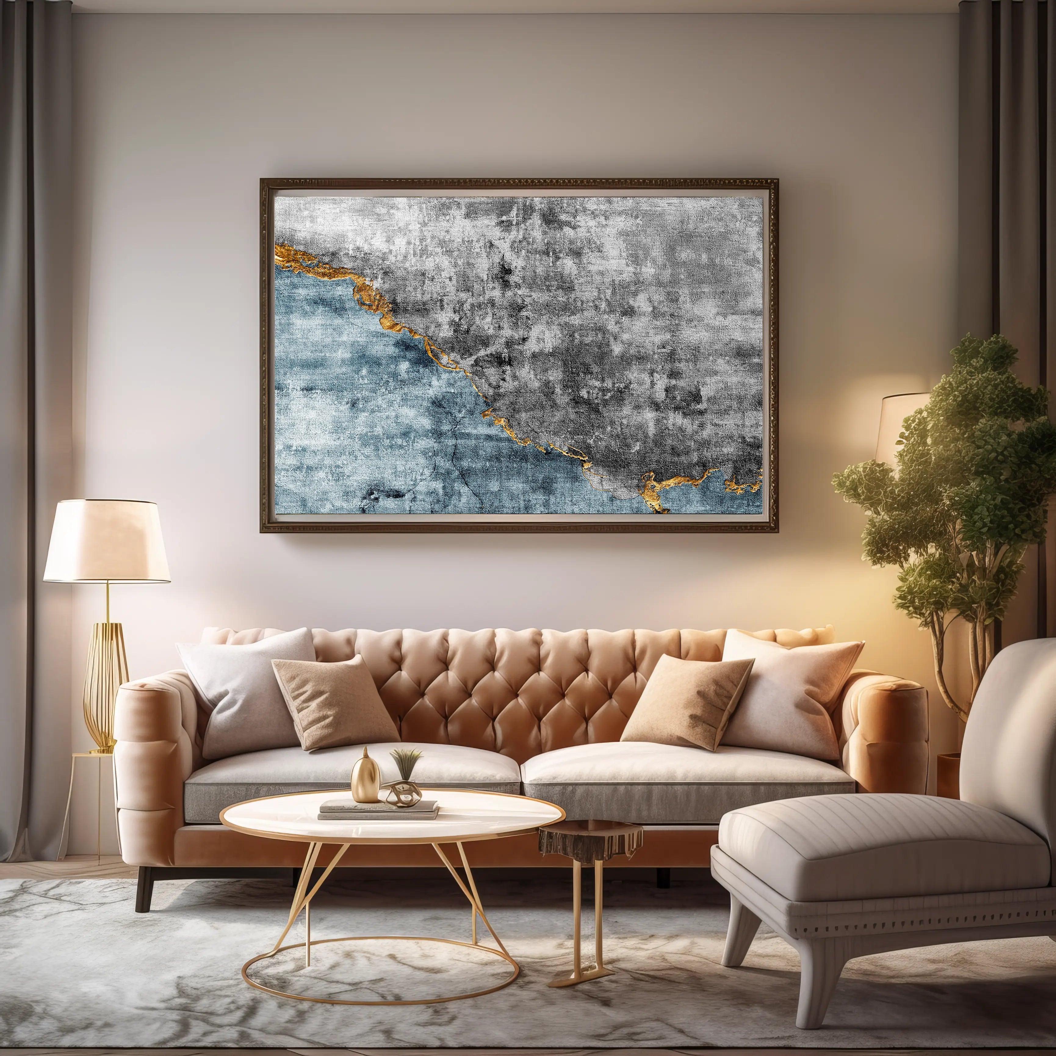 Abstract Canvas Wall Art SAD1478