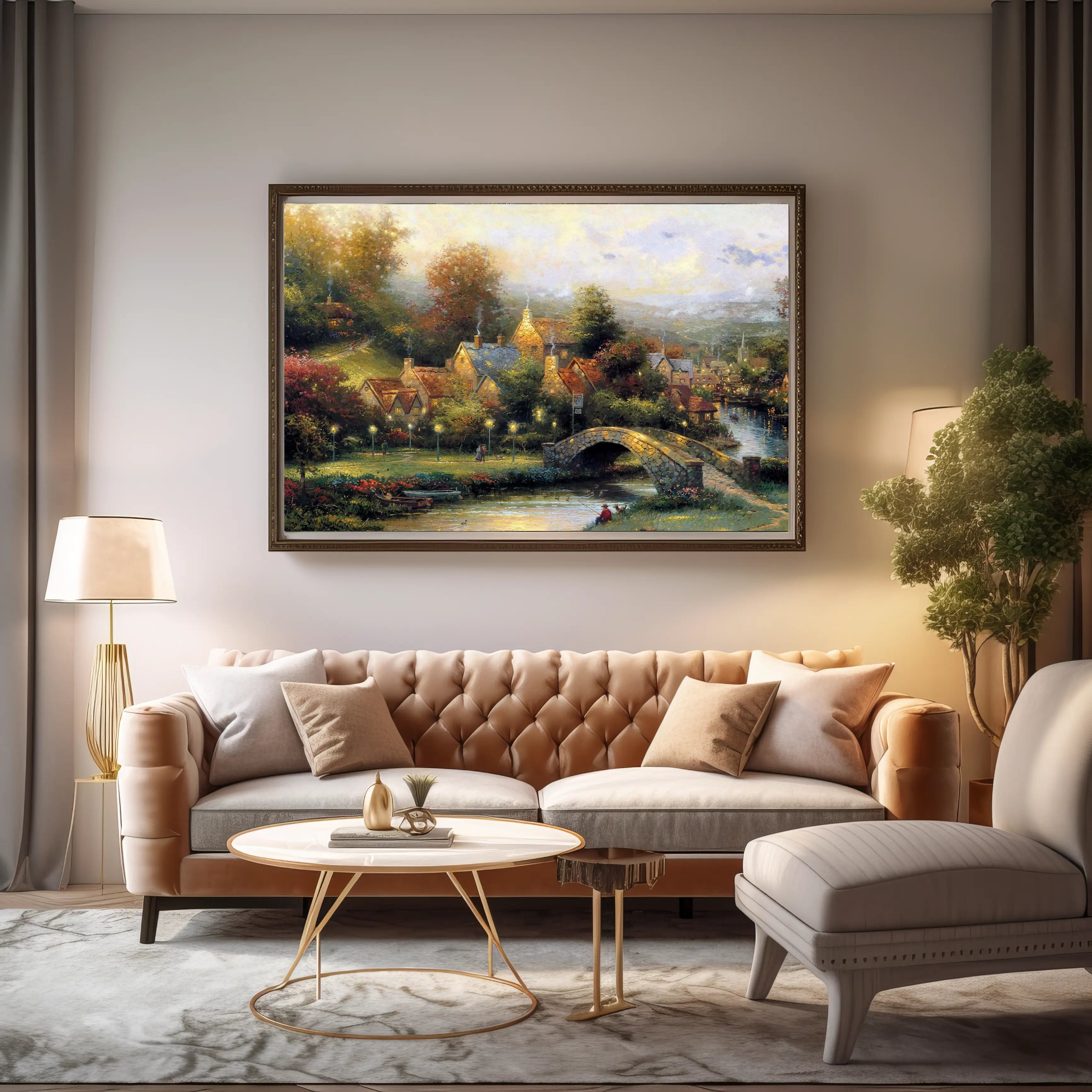 Landscape Canvas Wall Art SAD516