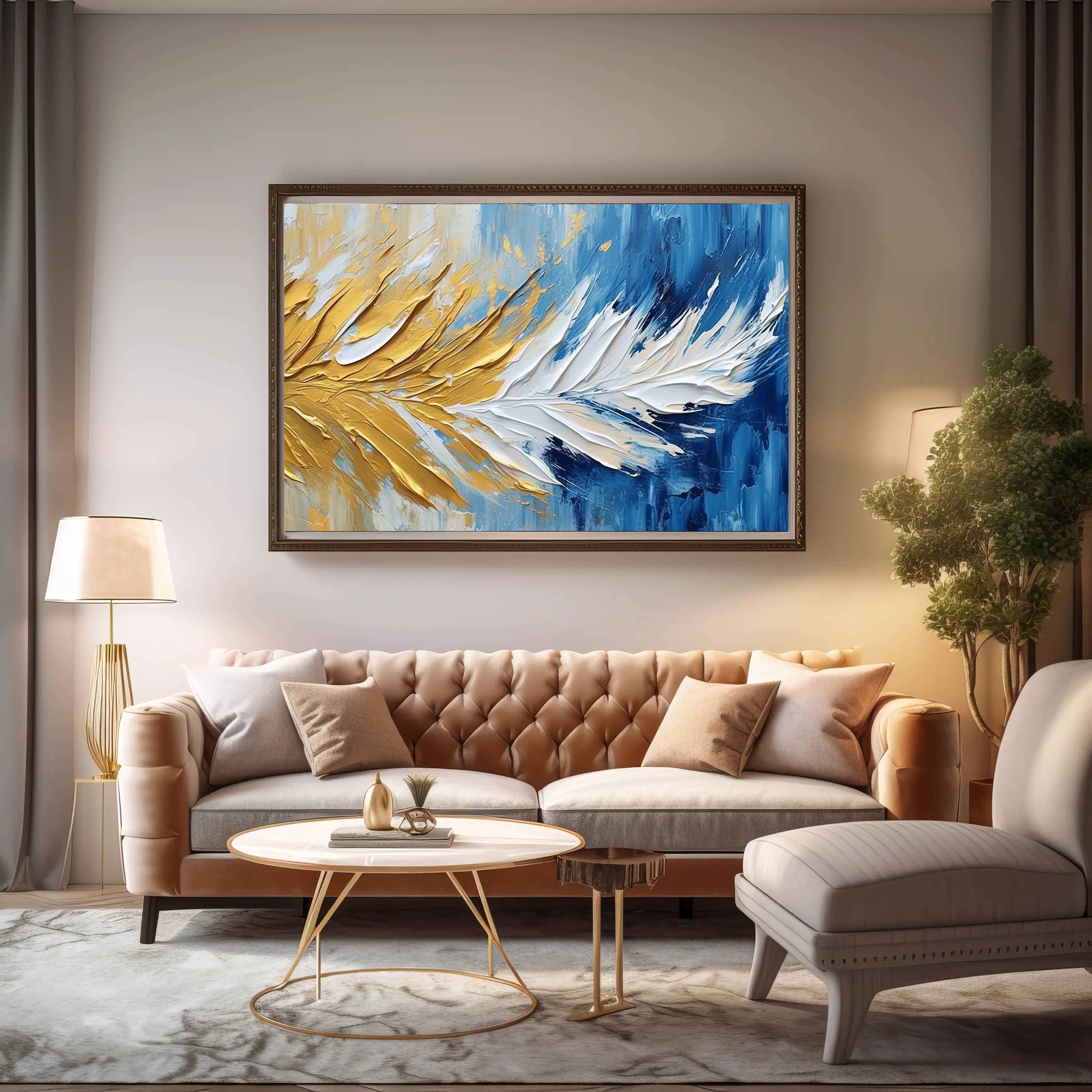 Abstract Canvas Wall Art SAD2227