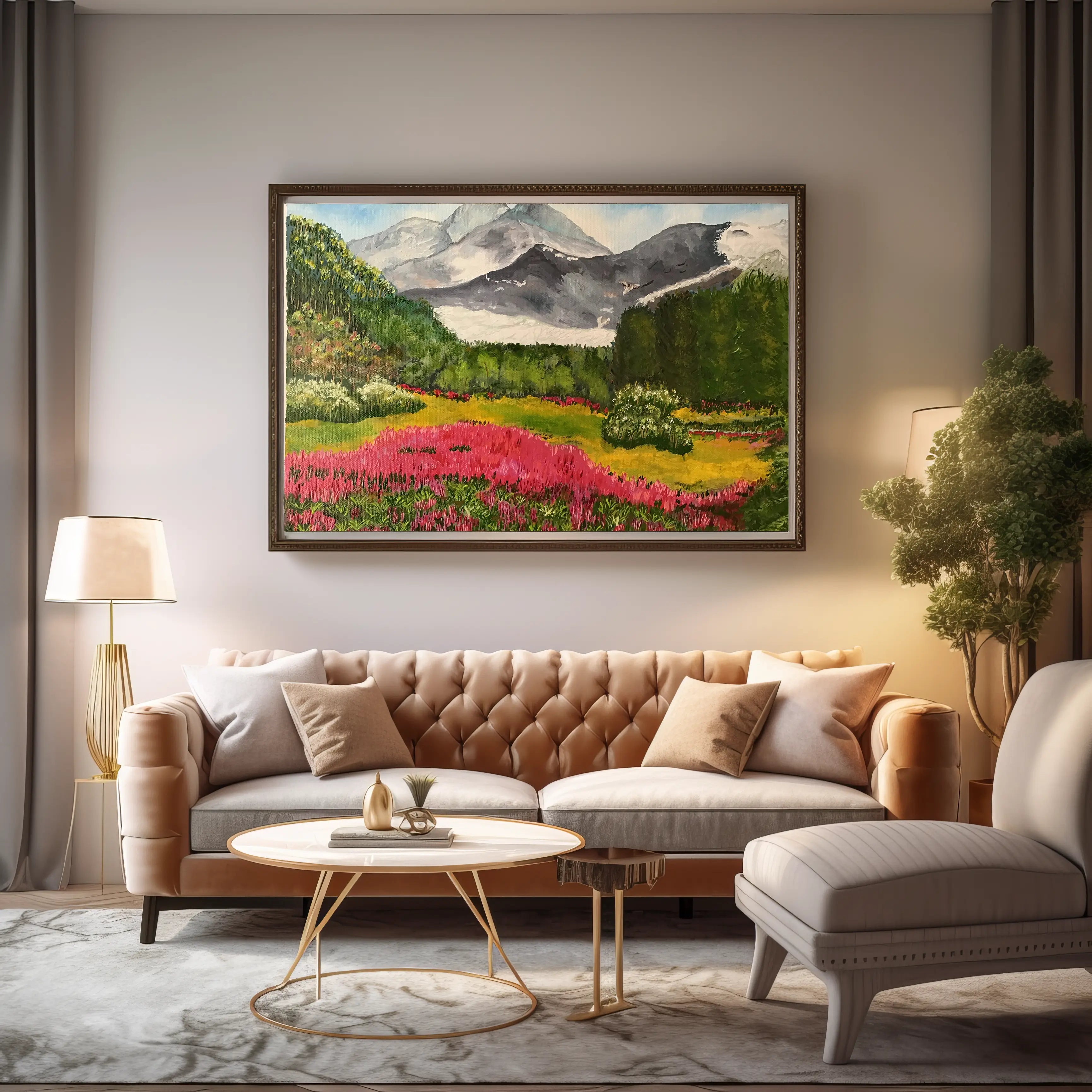 Floral Canvas Wall Art SAD760