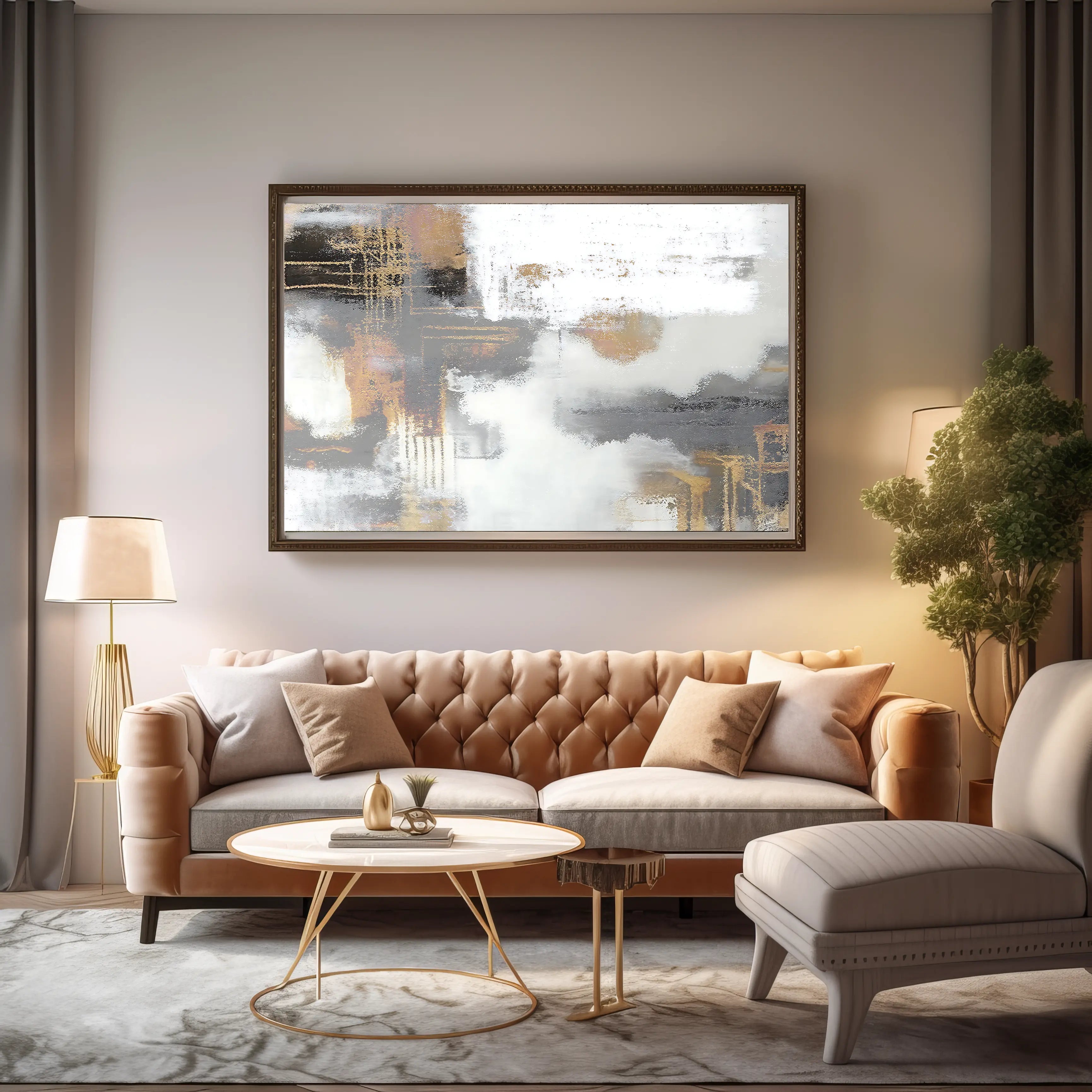 Abstract Canvas Wall Art SAD1902