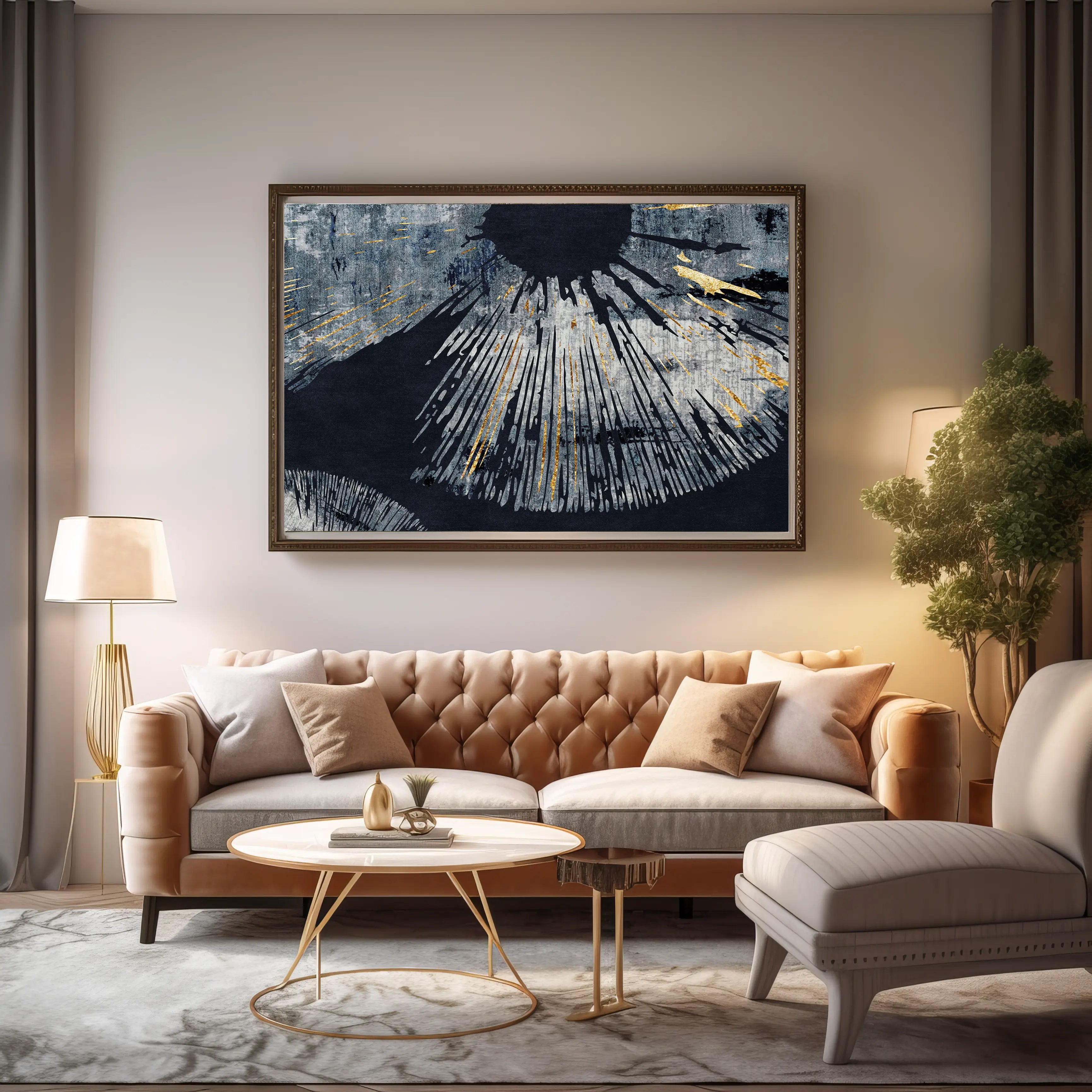 Abstract Canvas Wall Art SAD636
