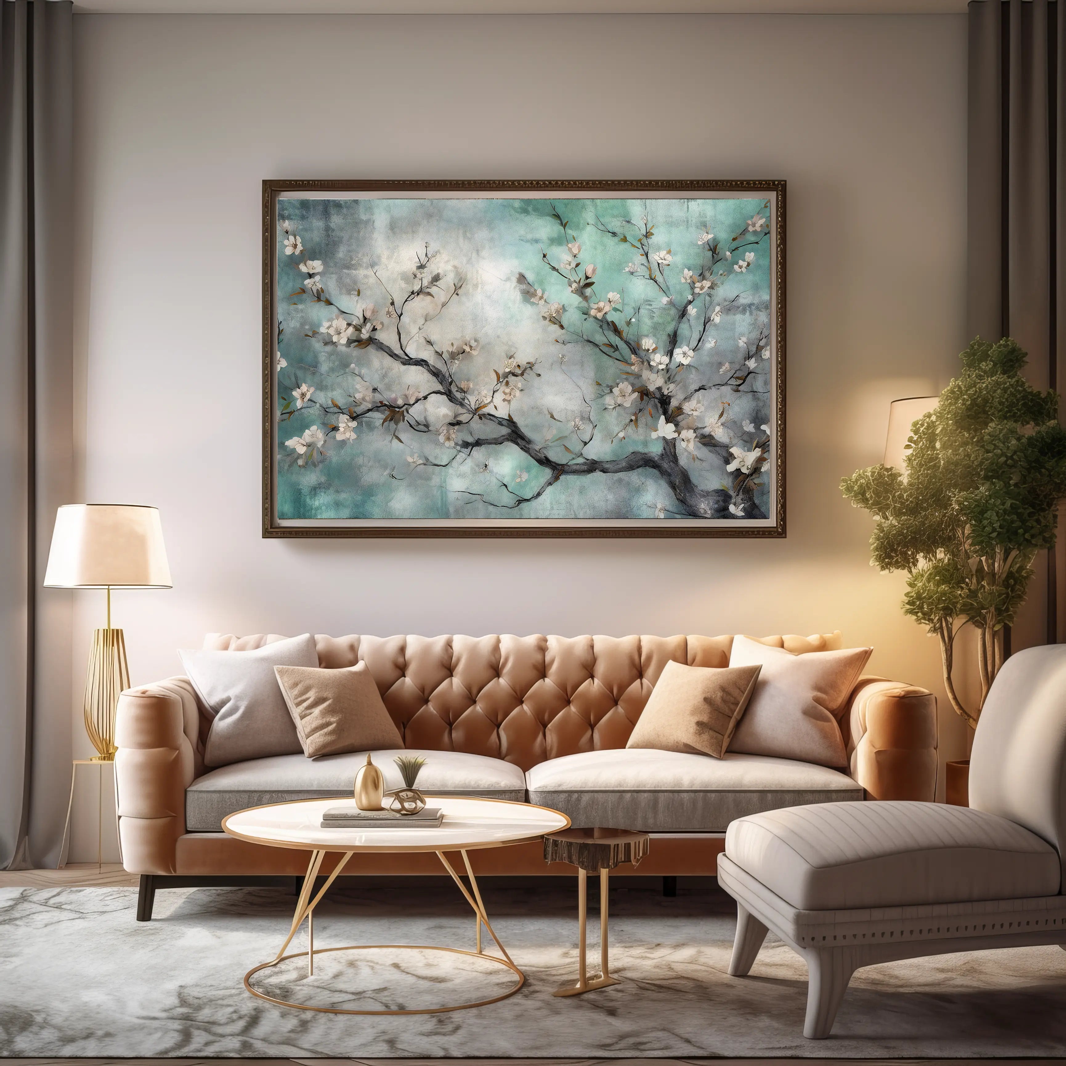 Floral Canvas Wall Art SAD720