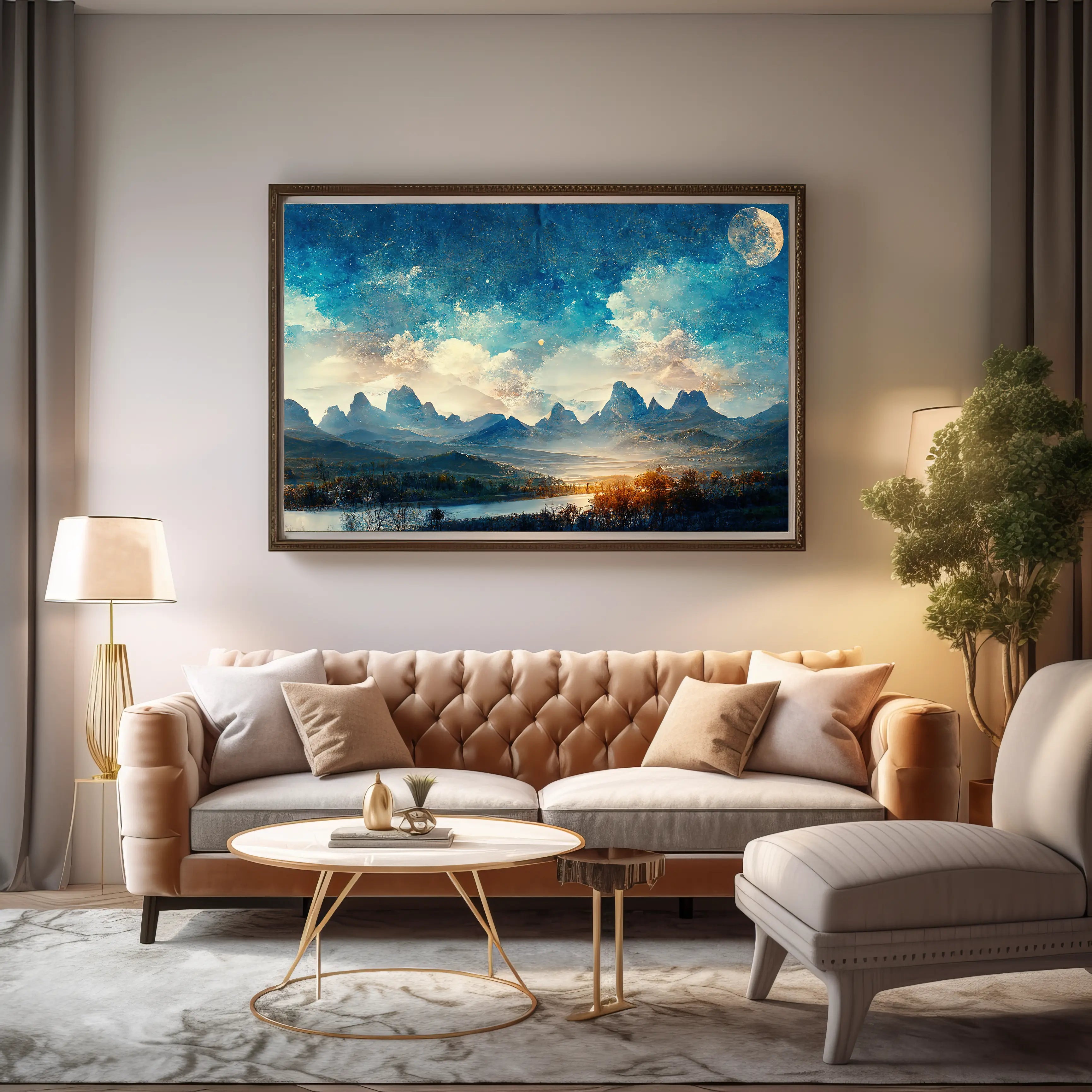 Landscape Canvas Wall Art SAD694