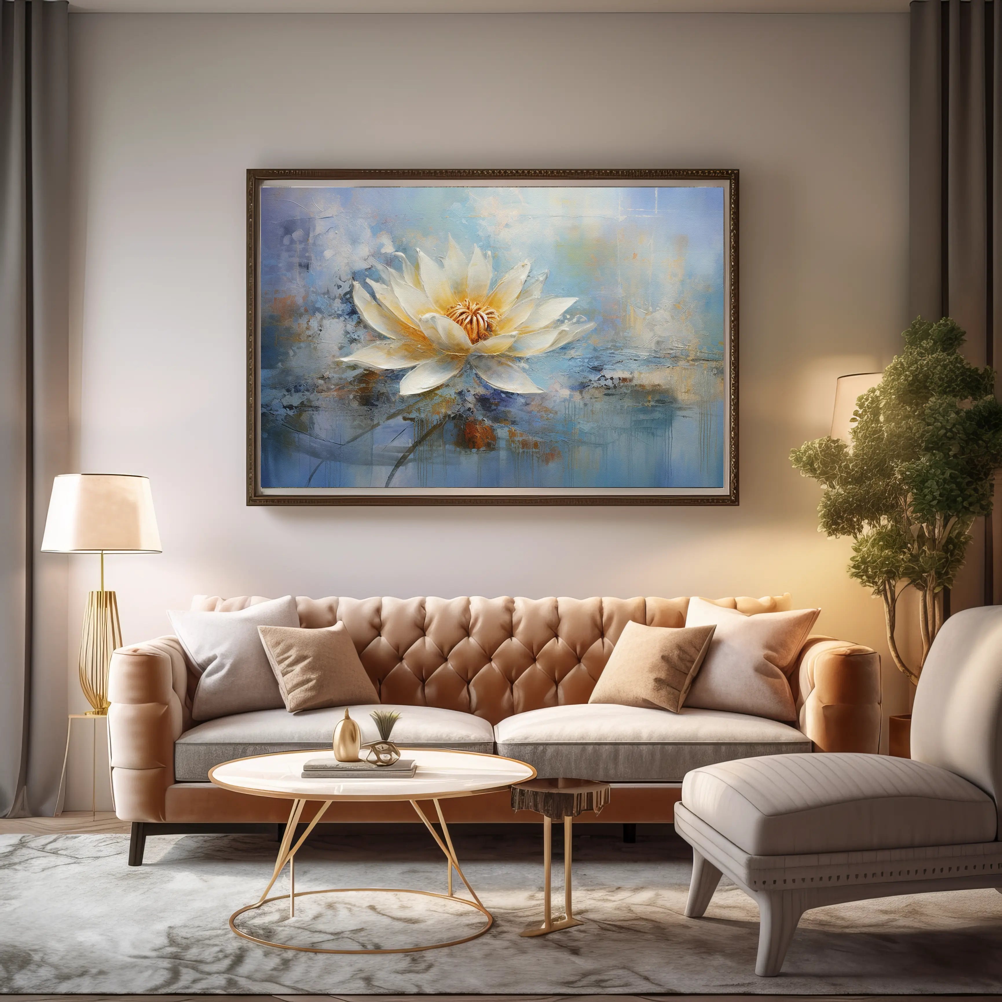 Floral Canvas Wall Art SAD2009