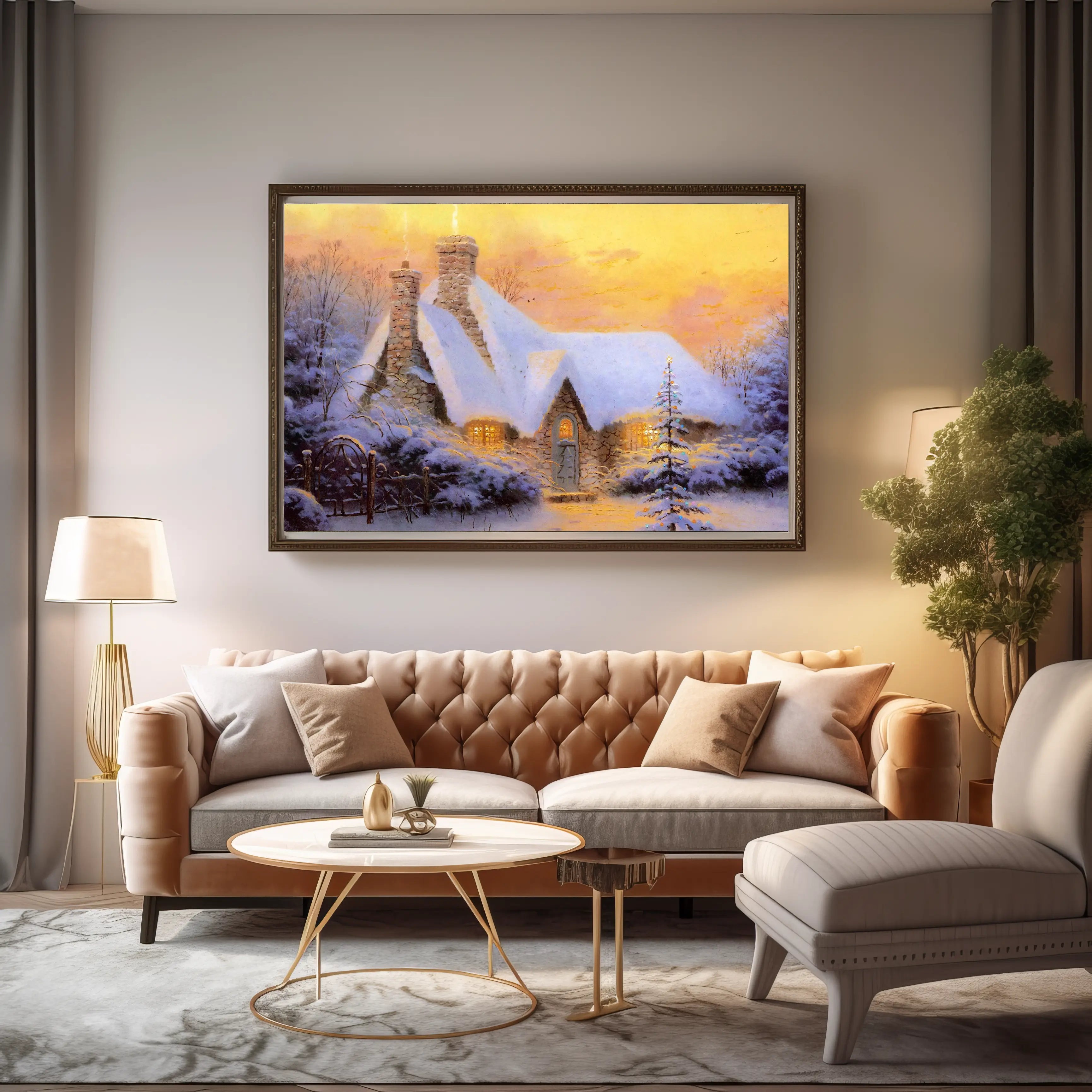 Landscape Canvas Wall Art SAD514