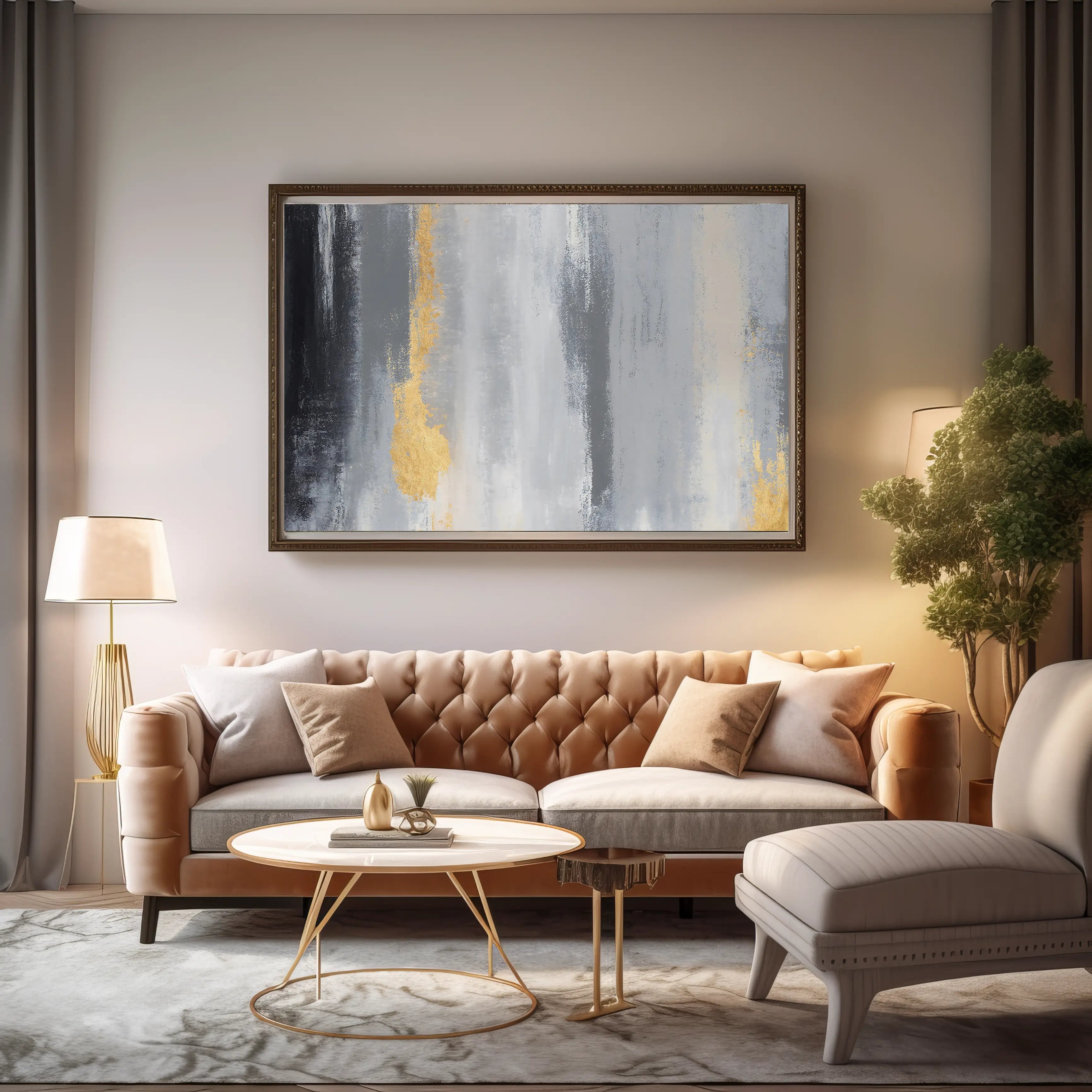 Abstract Canvas Wall Art SAD1071