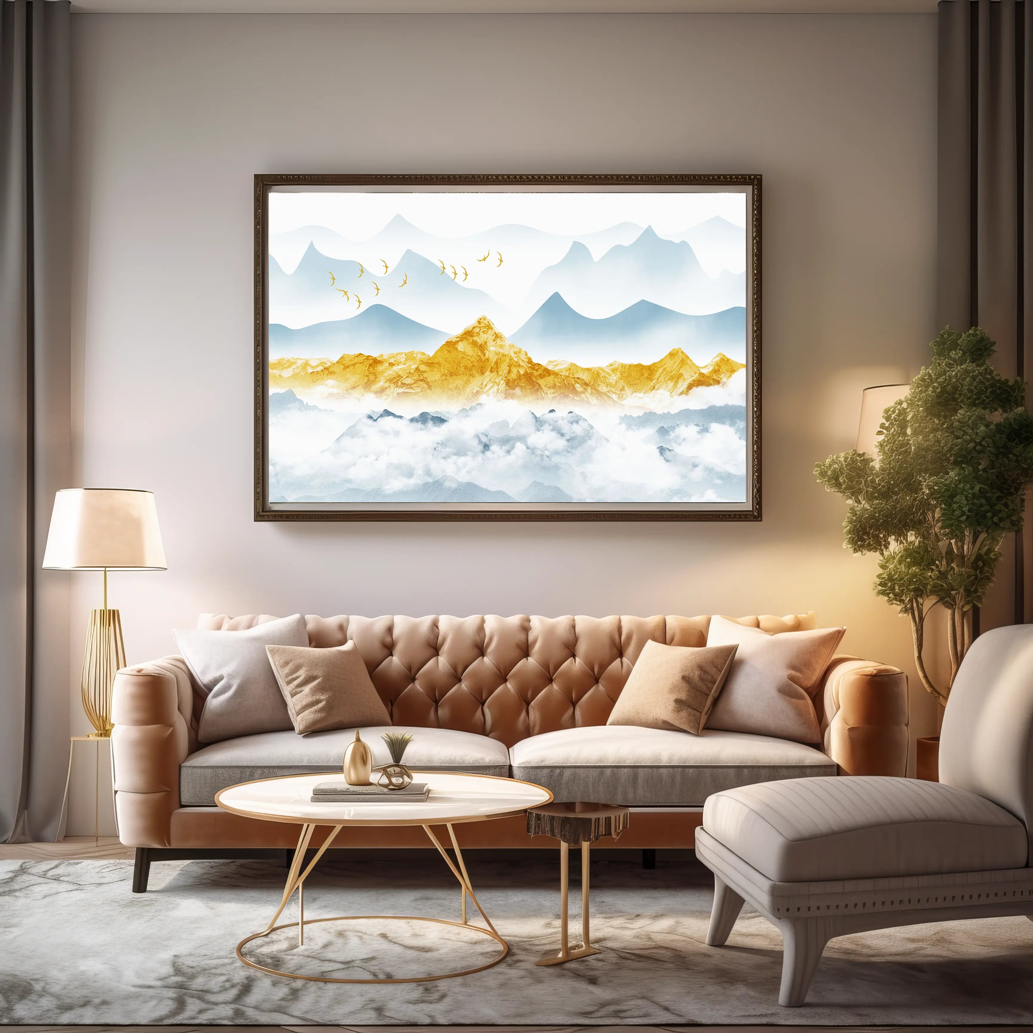 Abstract Canvas Wall Art SAD1813