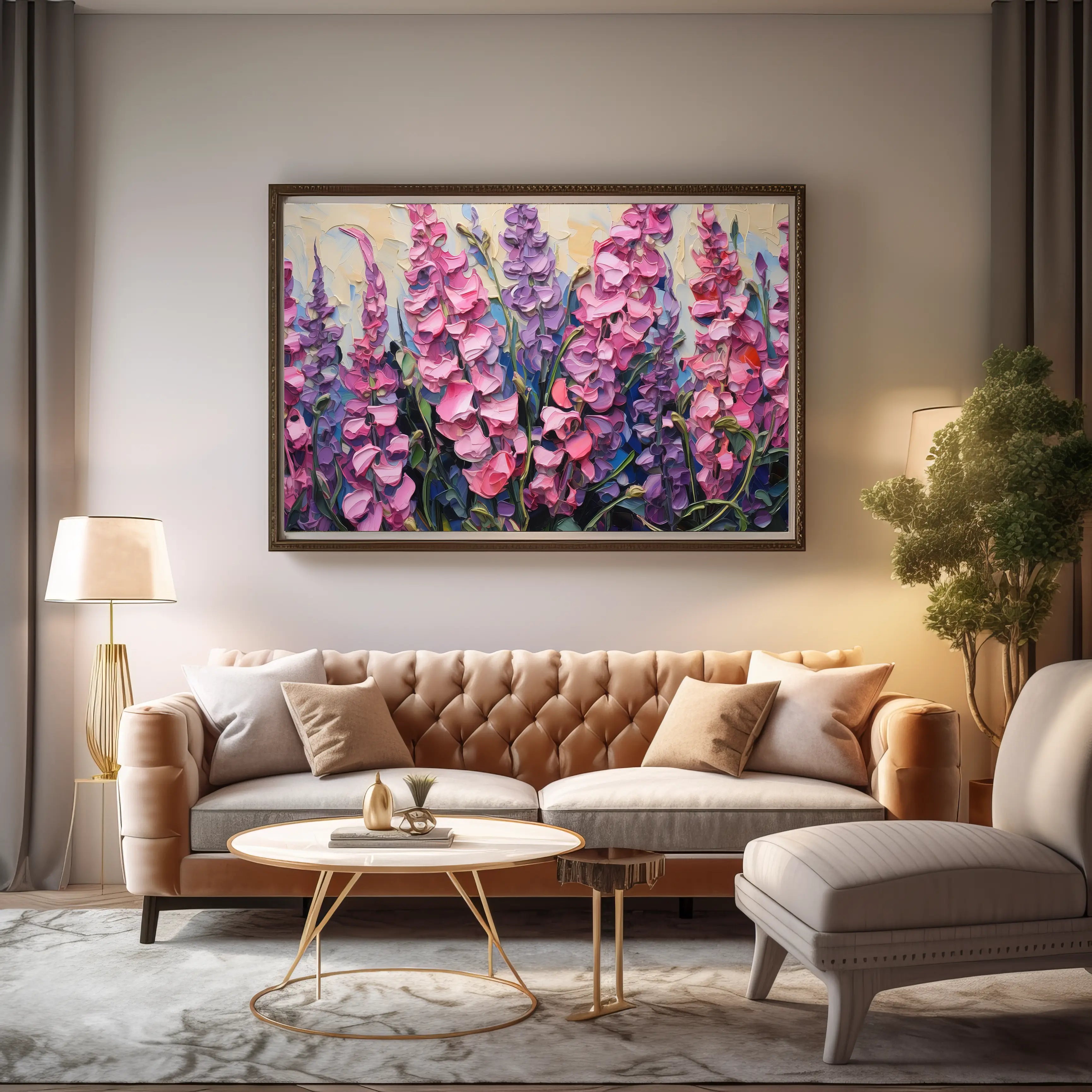 Floral Canvas Wall Art SAD1131