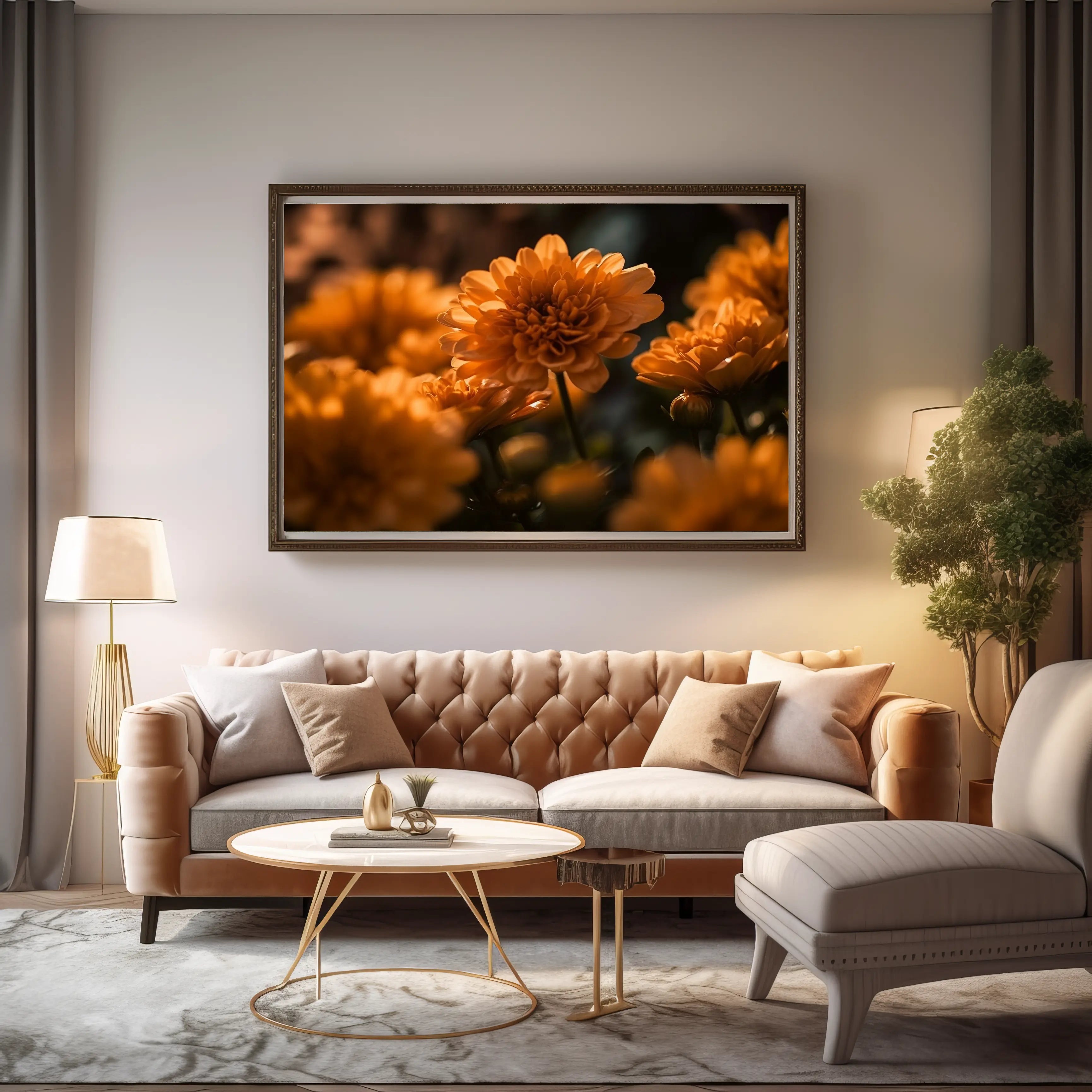 Floral Canvas Wall Art SAD1756
