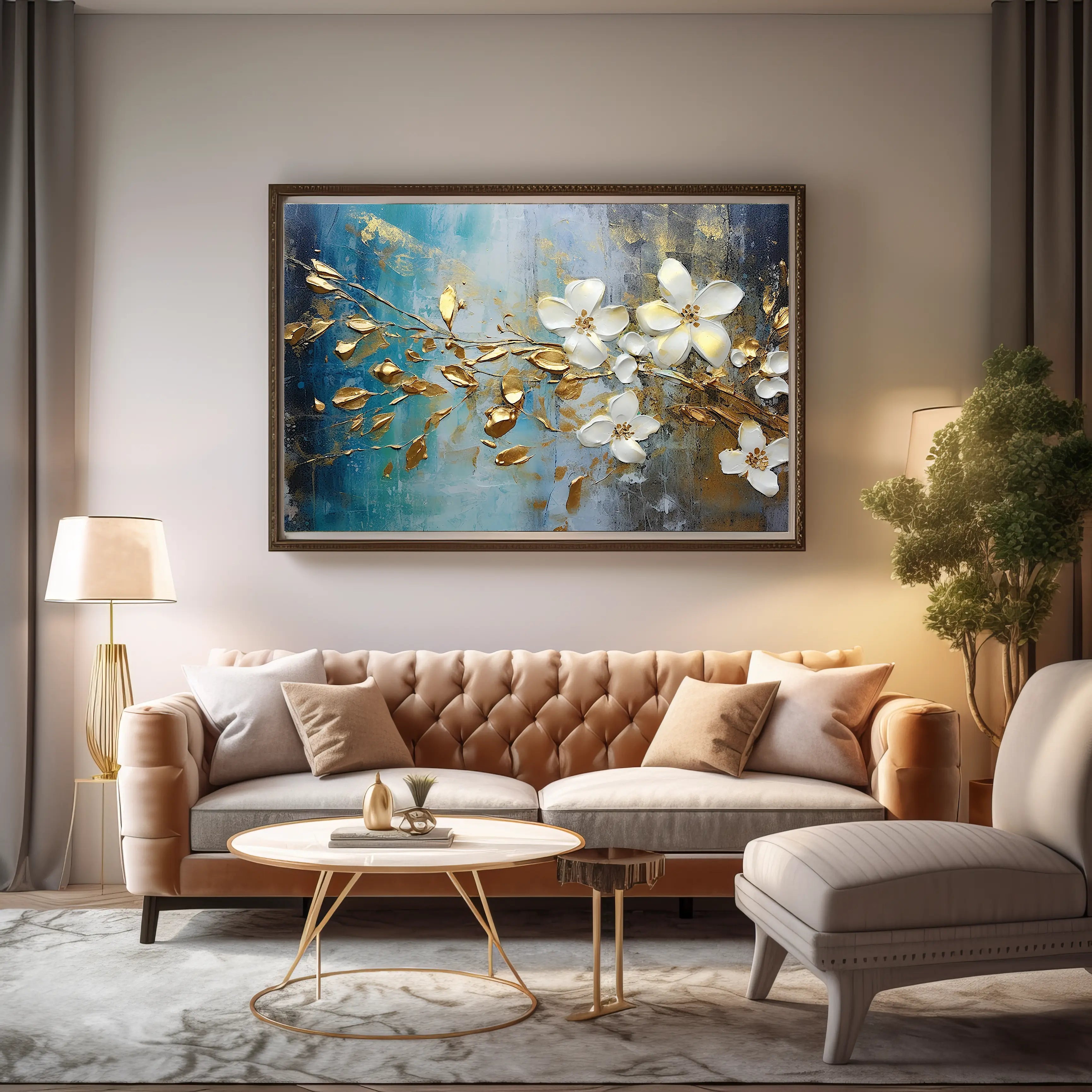 Floral Canvas Wall Art SAD1530