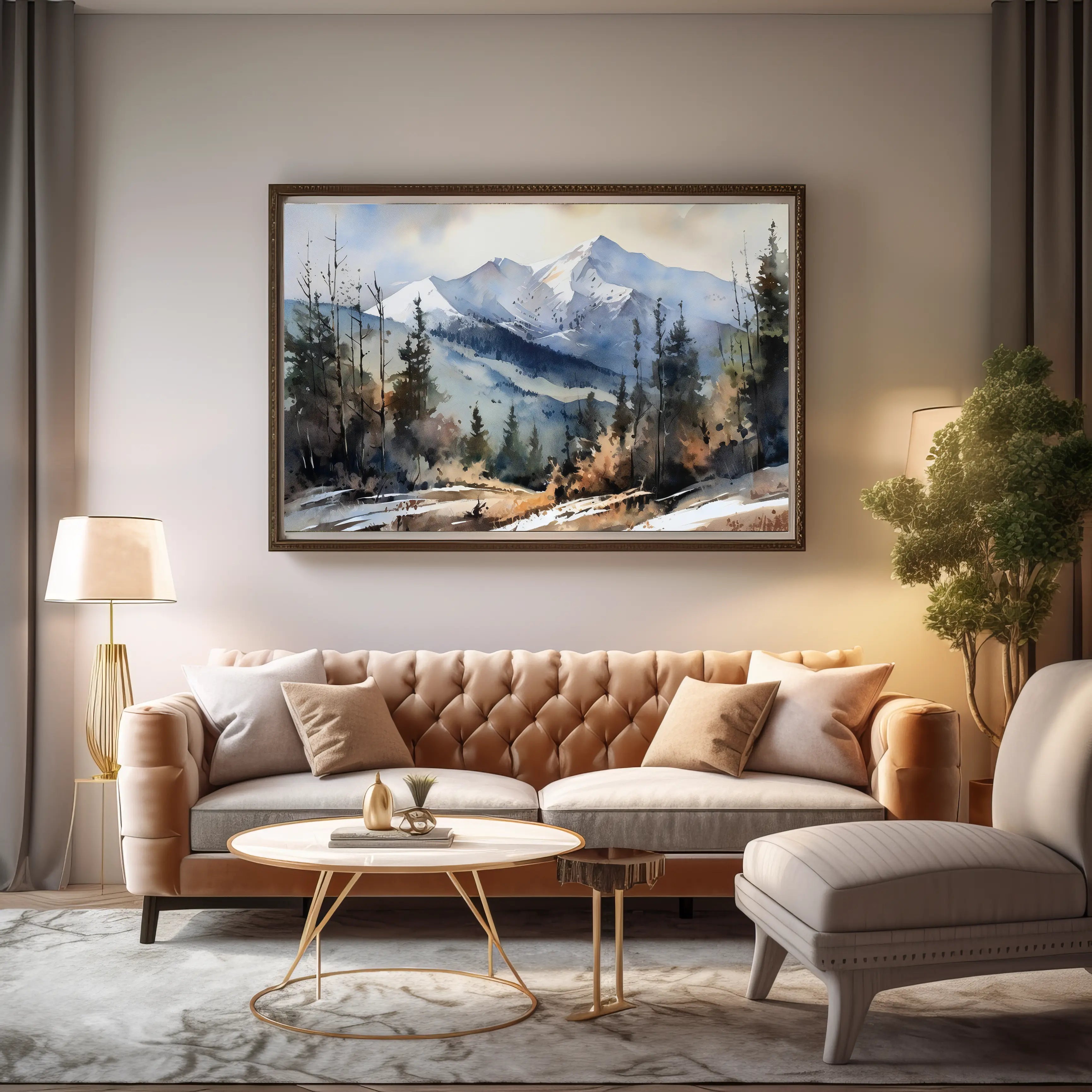 Landscape Canvas Wall Art SAD598