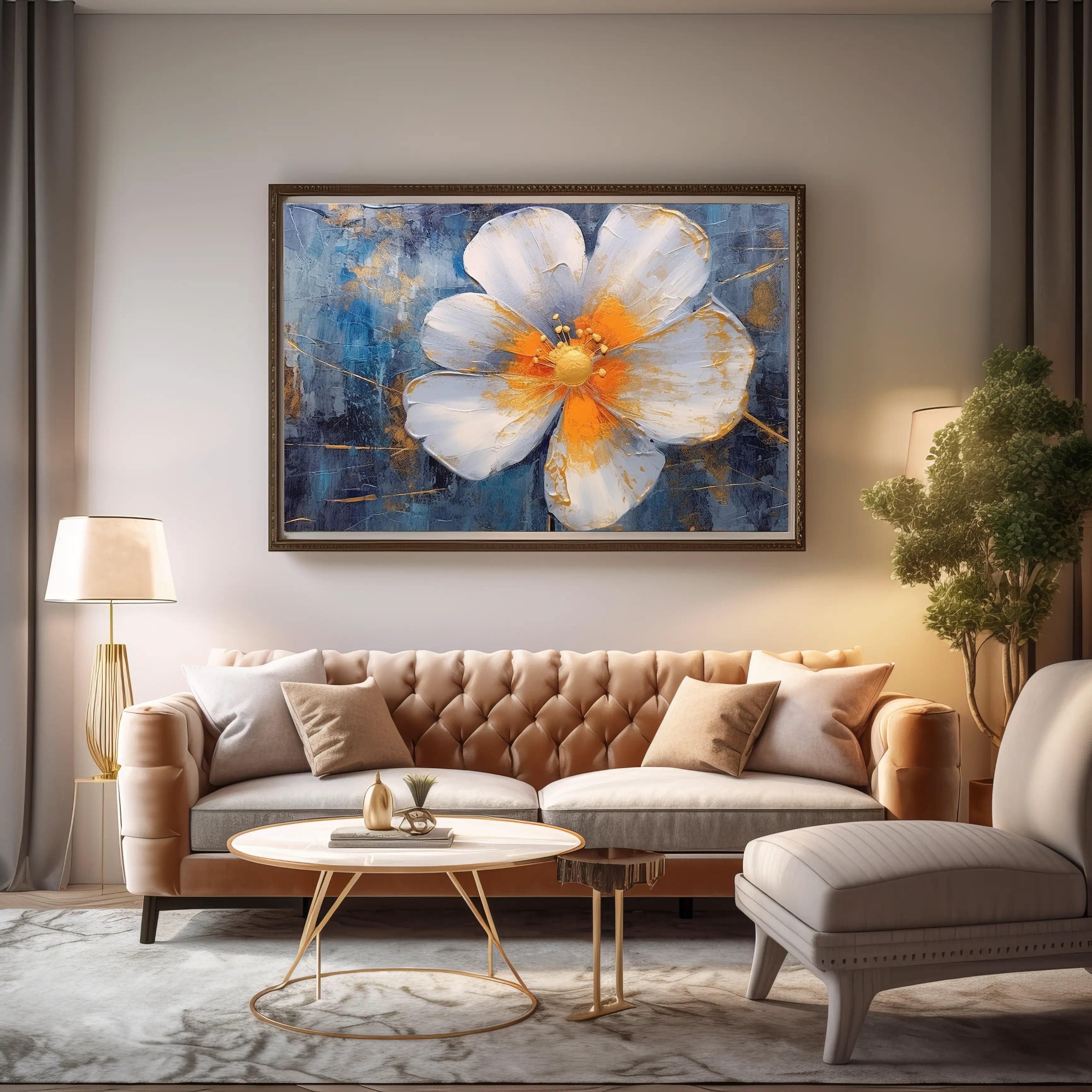 Floral Canvas Wall Art SAD680