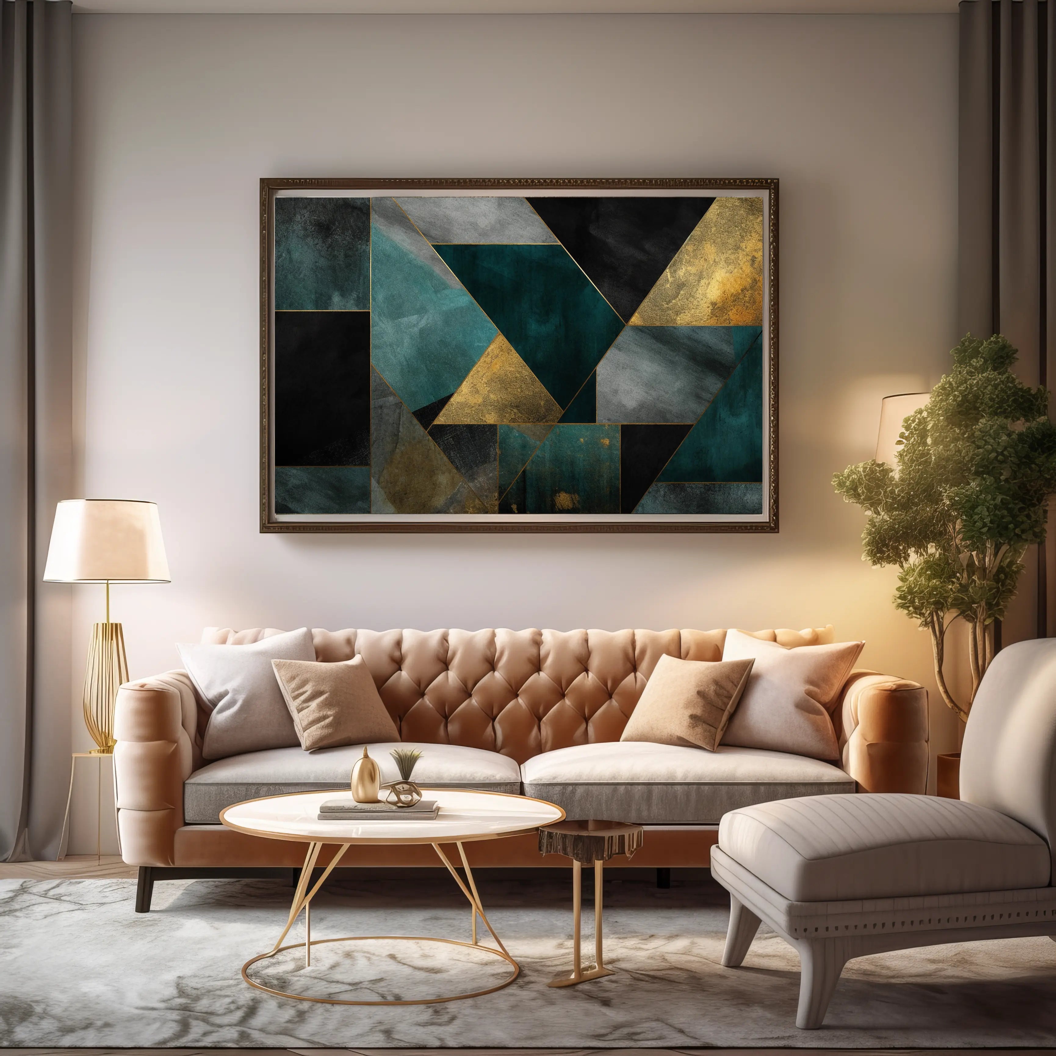 Abstract Canvas Wall Art SAD1879
