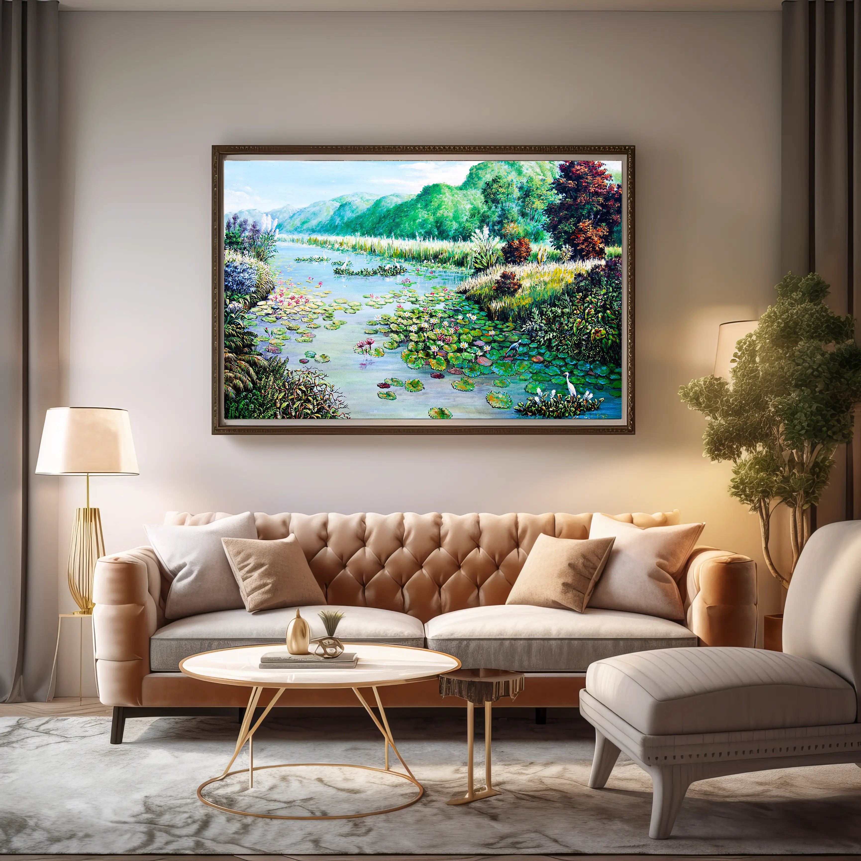 Floral Canvas Wall Art SAD941