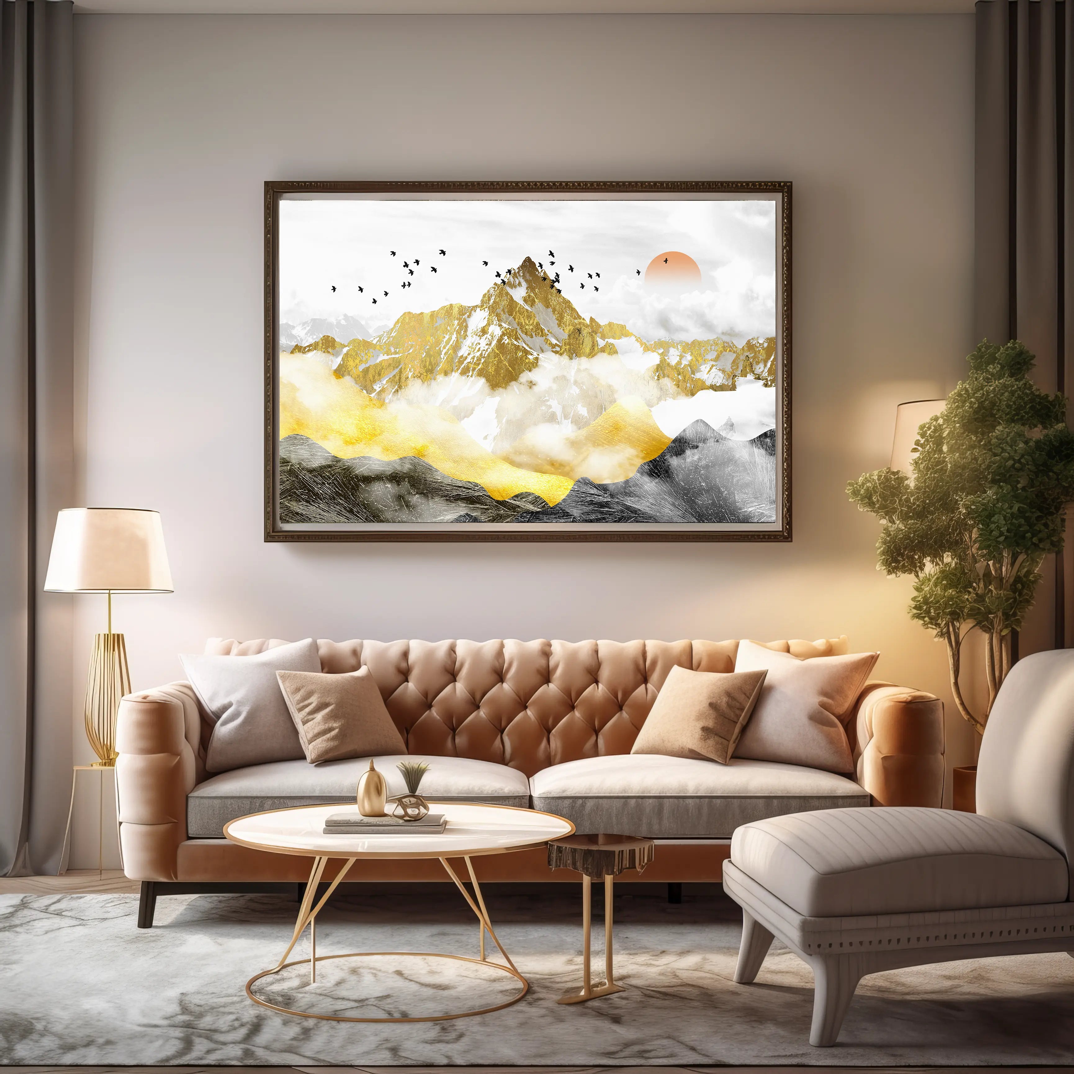Abstract Canvas Wall Art SAD1822