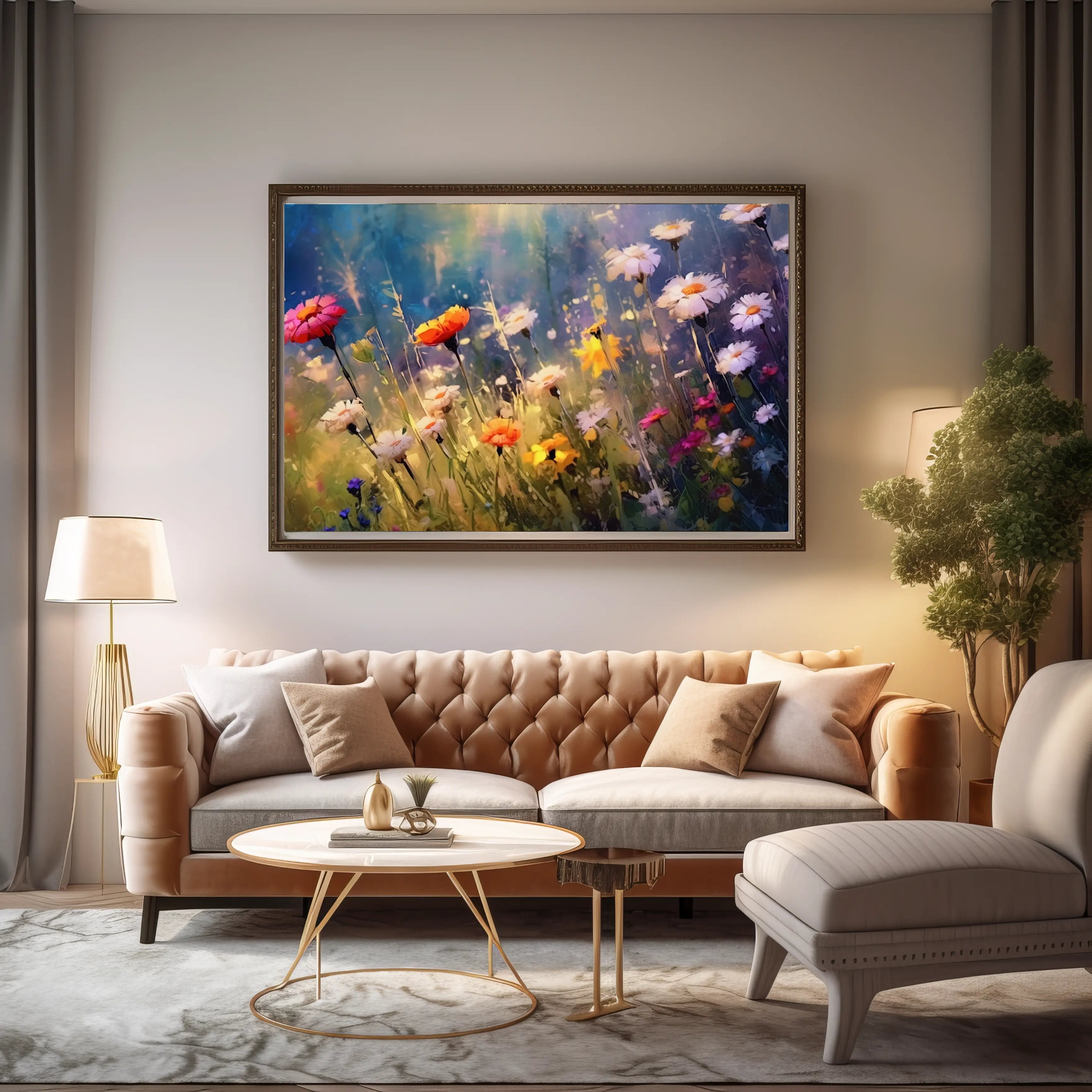 Floral Canvas Wall Art SAD1726