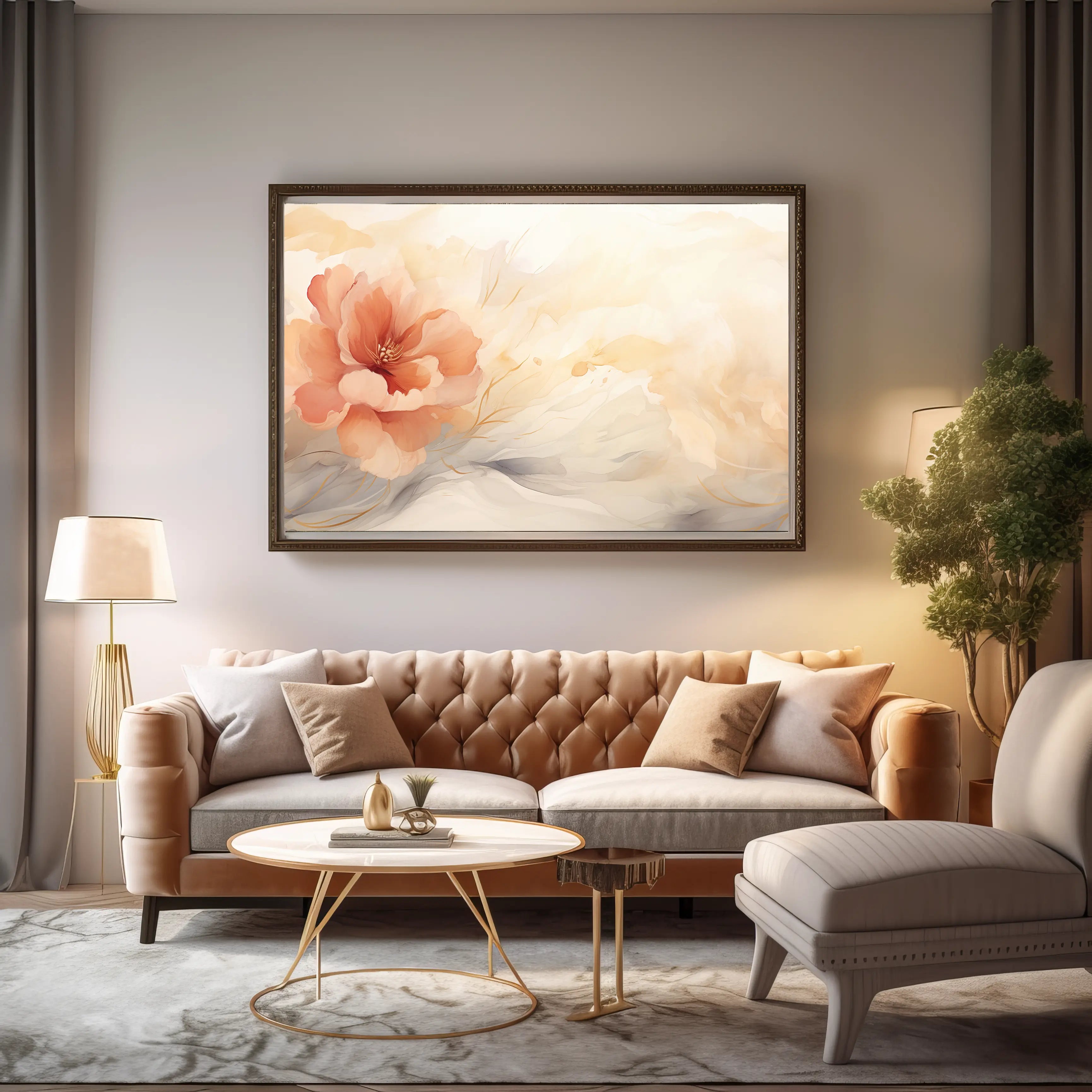 Floral Canvas Wall Art SAD2222