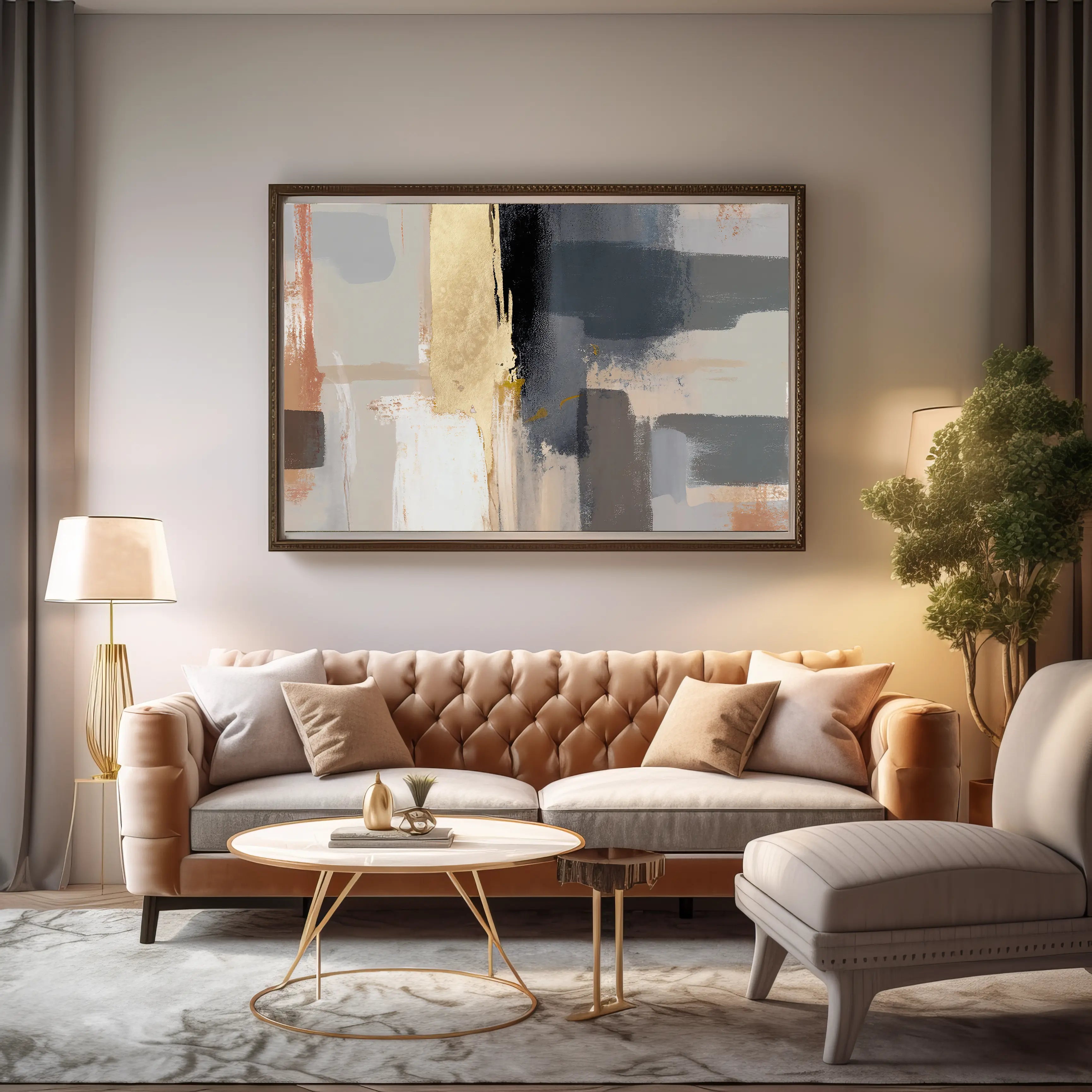 Abstract Canvas Wall Art SAD1046