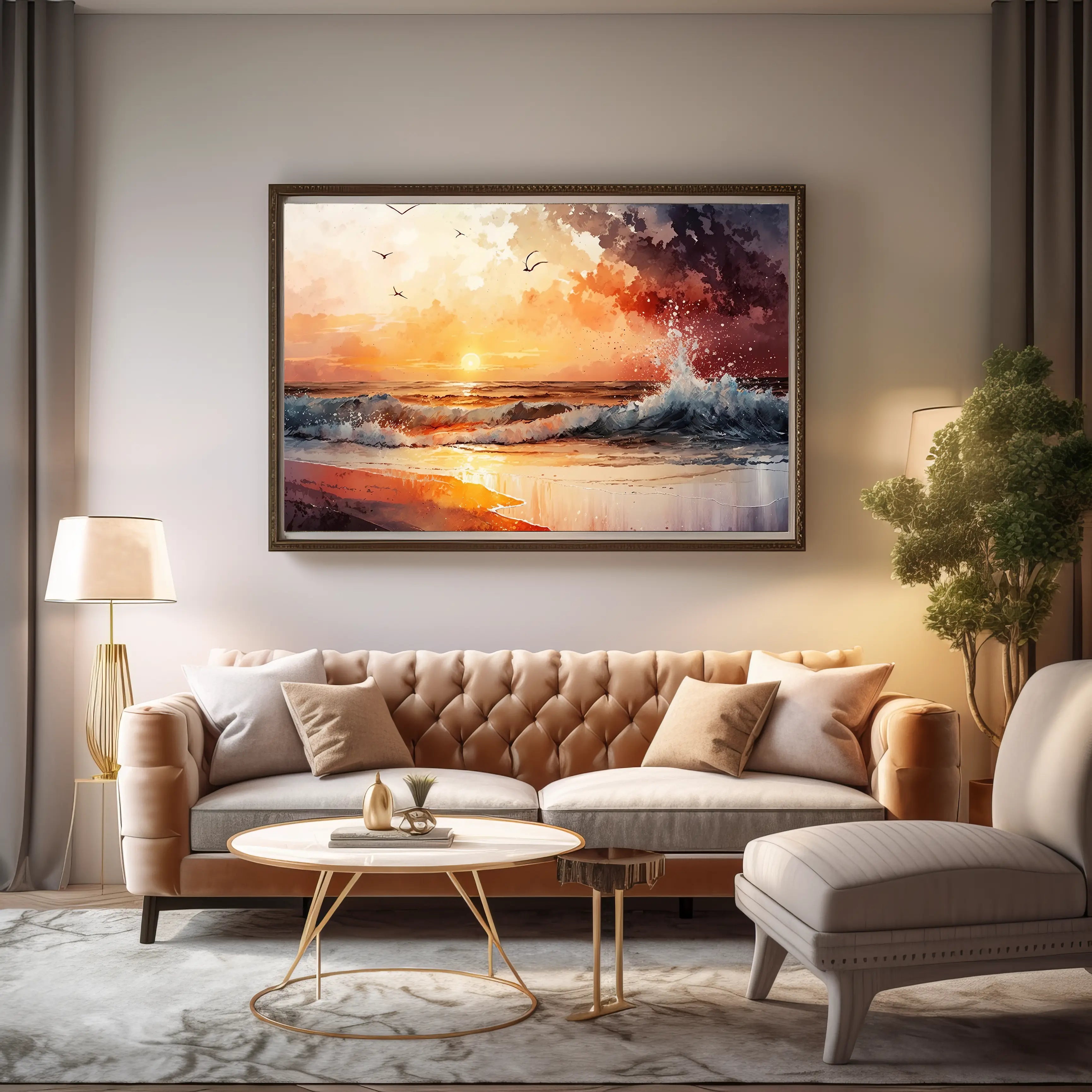 Landscape Canvas Wall Art SAD502