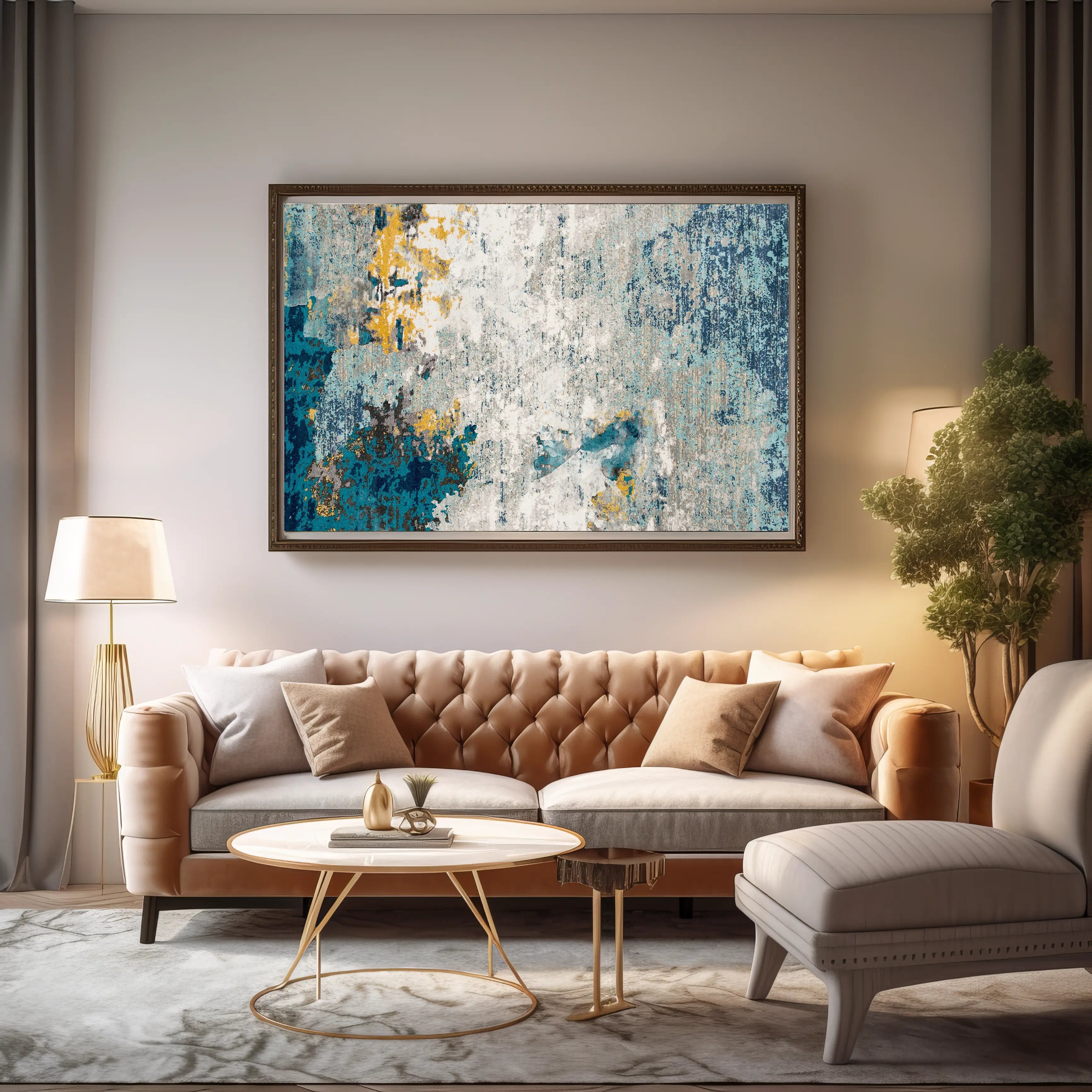 Abstract Canvas Wall Art SAD1471