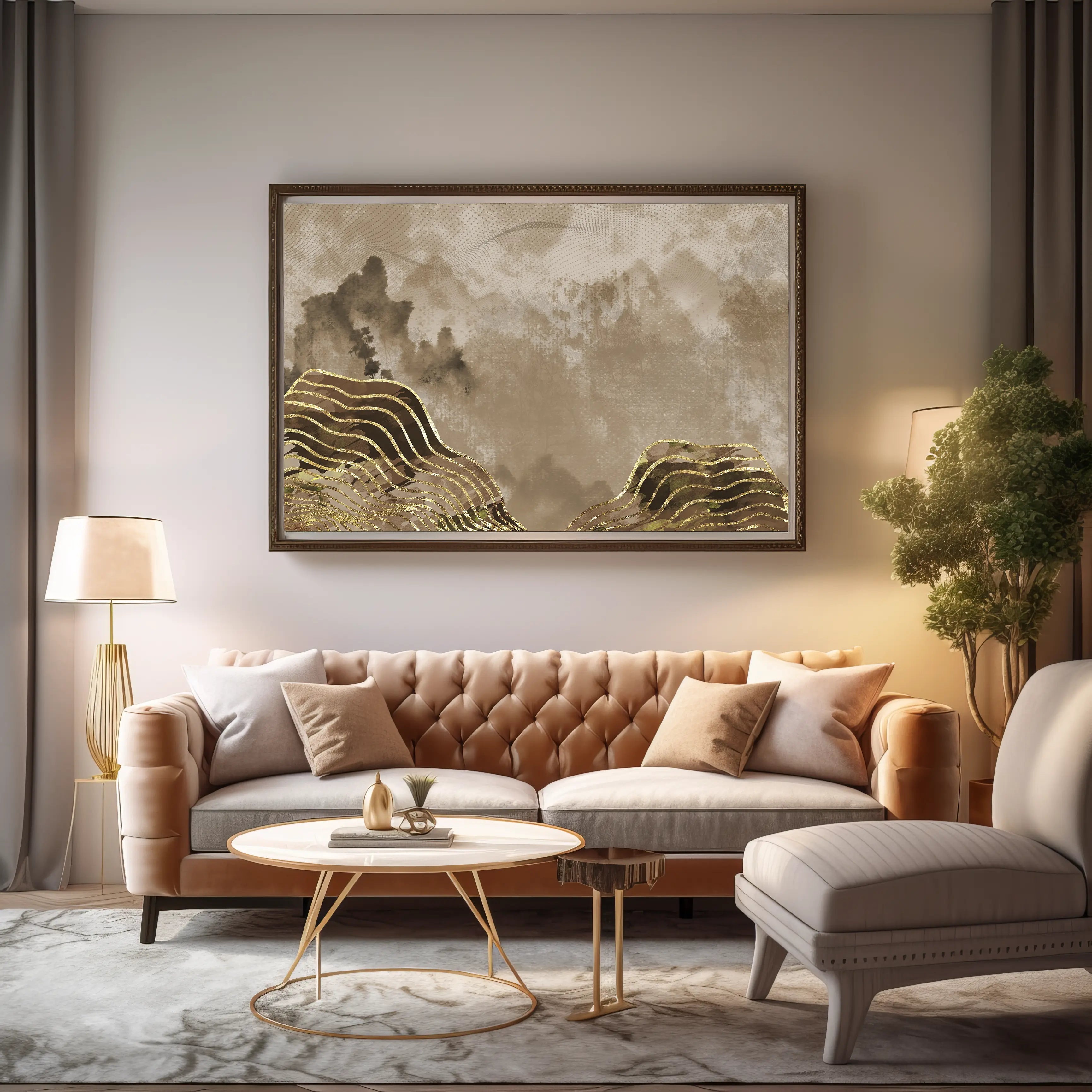 Abstract Canvas Wall Art SAD634