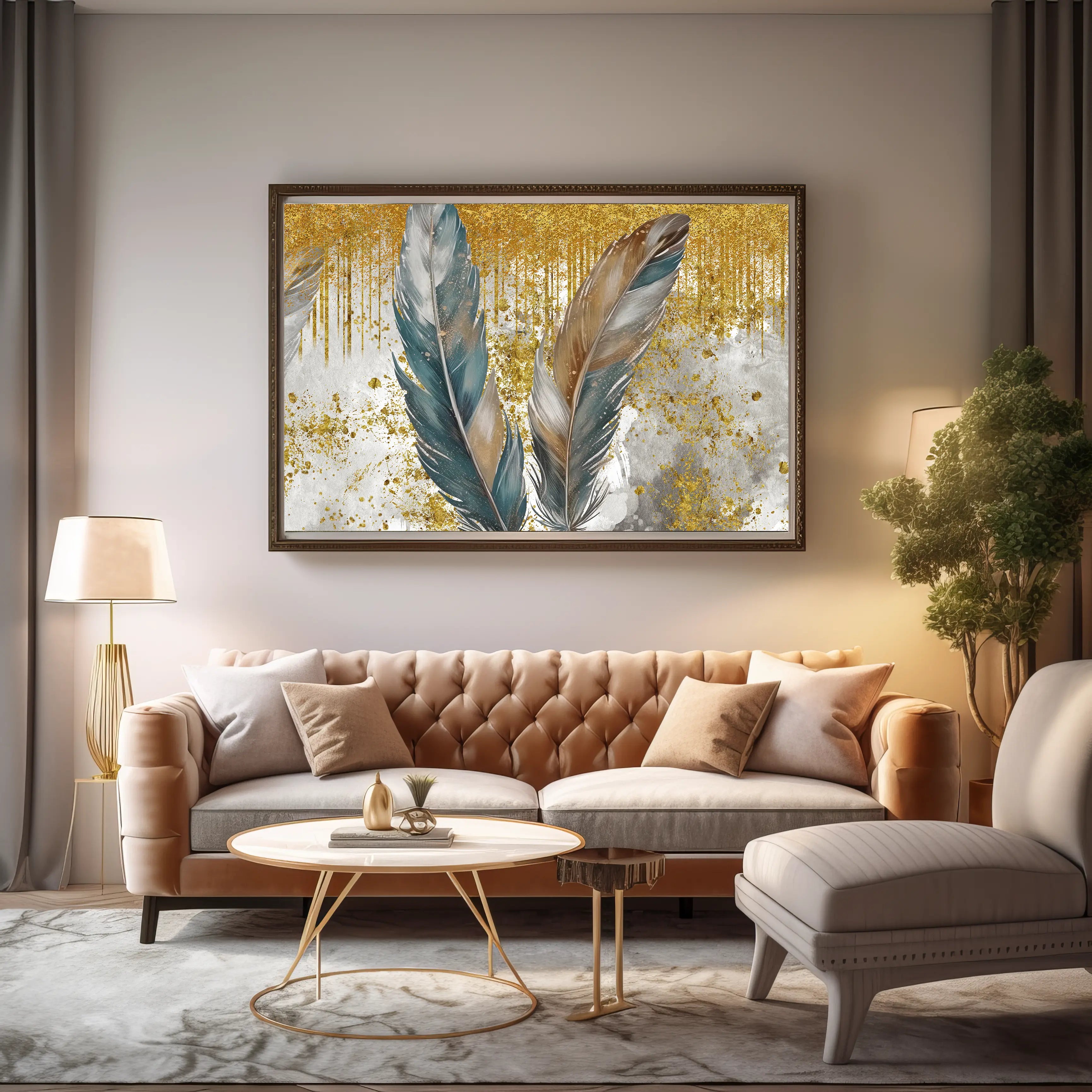 Abstract Canvas Wall Art SAD614