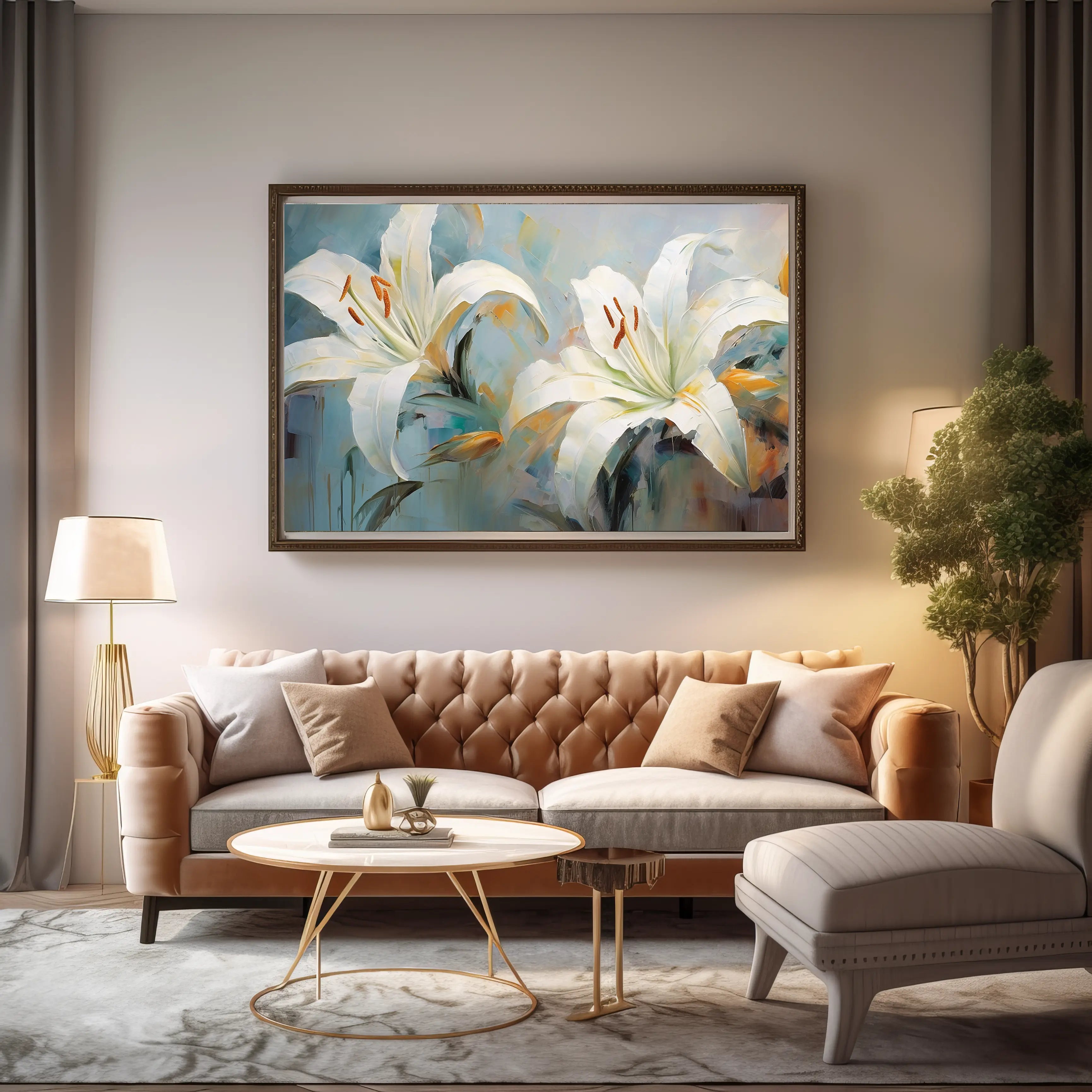 Floral Canvas Wall Art SAD2036